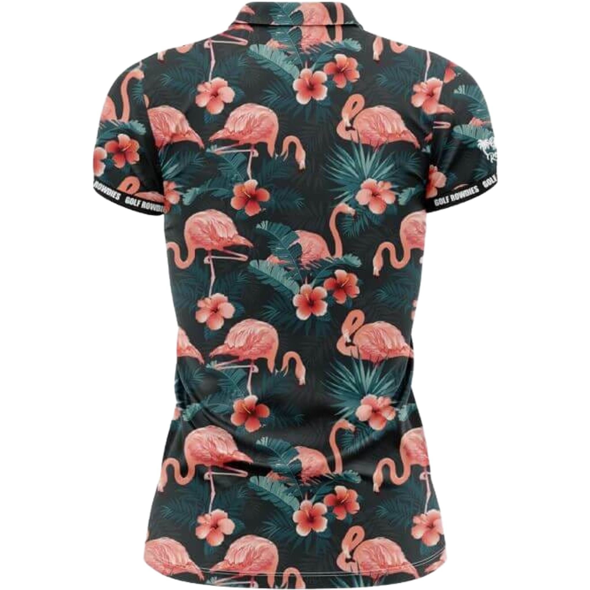 Golf Rowdies Flamingo Polo Femme