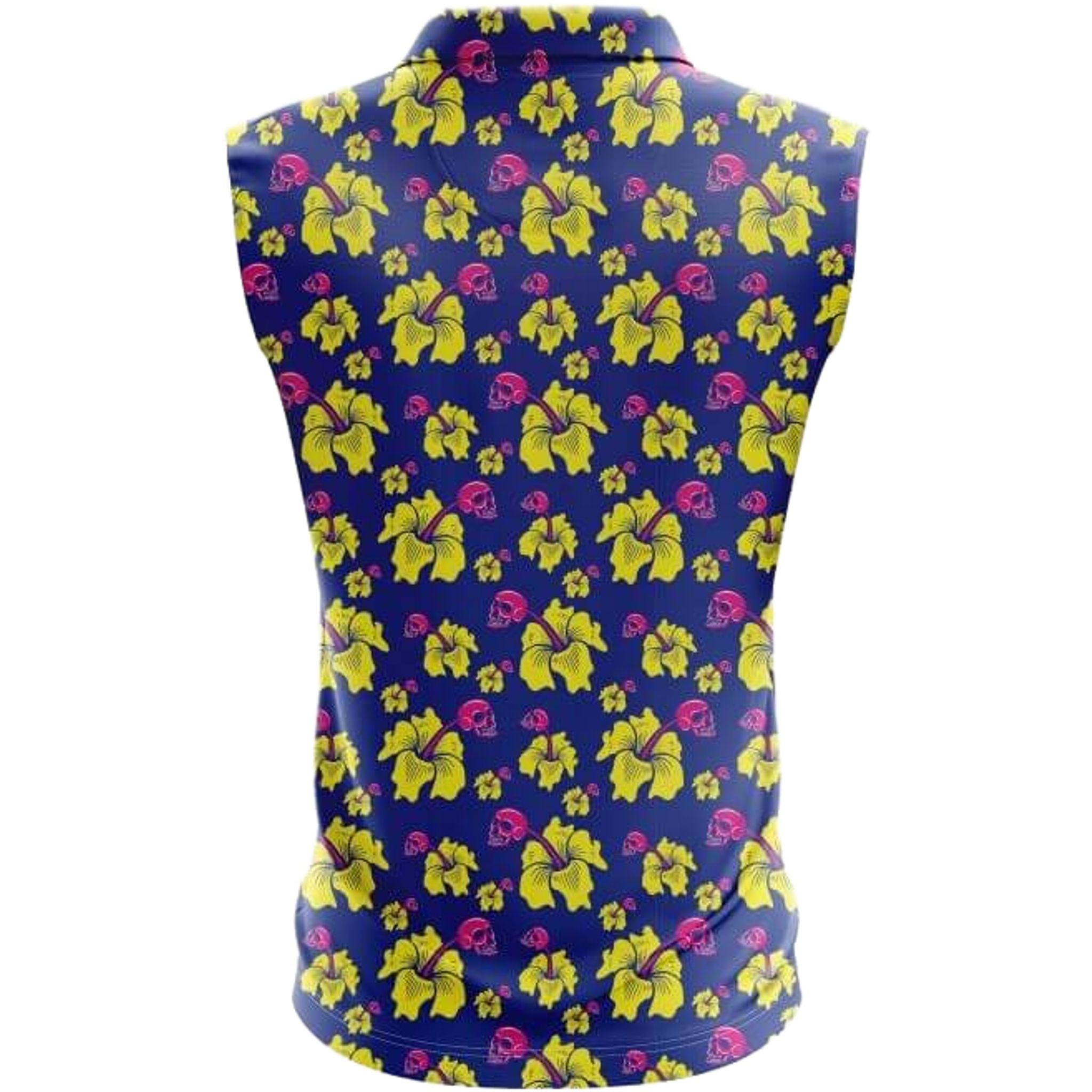 Polo femme Golf Rowdies Skull Flower