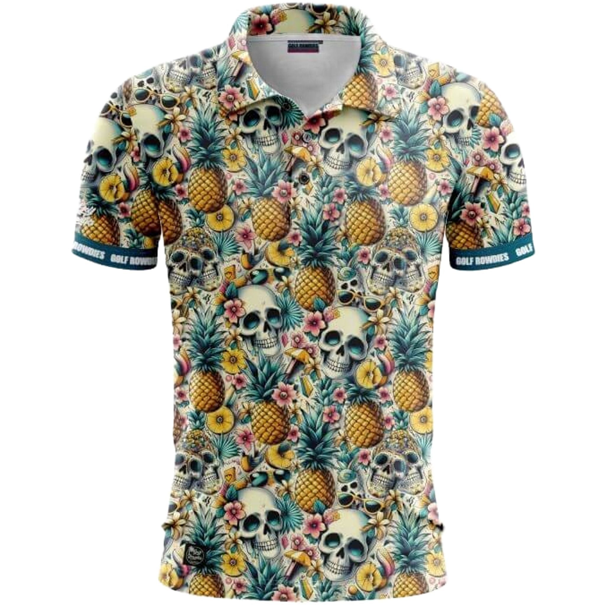 Polo homme Golf Rowdies Ananas