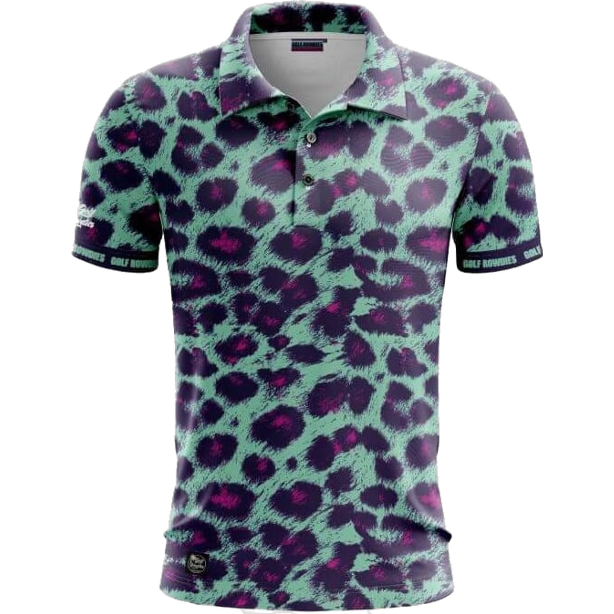 Polo léopard Golf Rowdies pour homme
