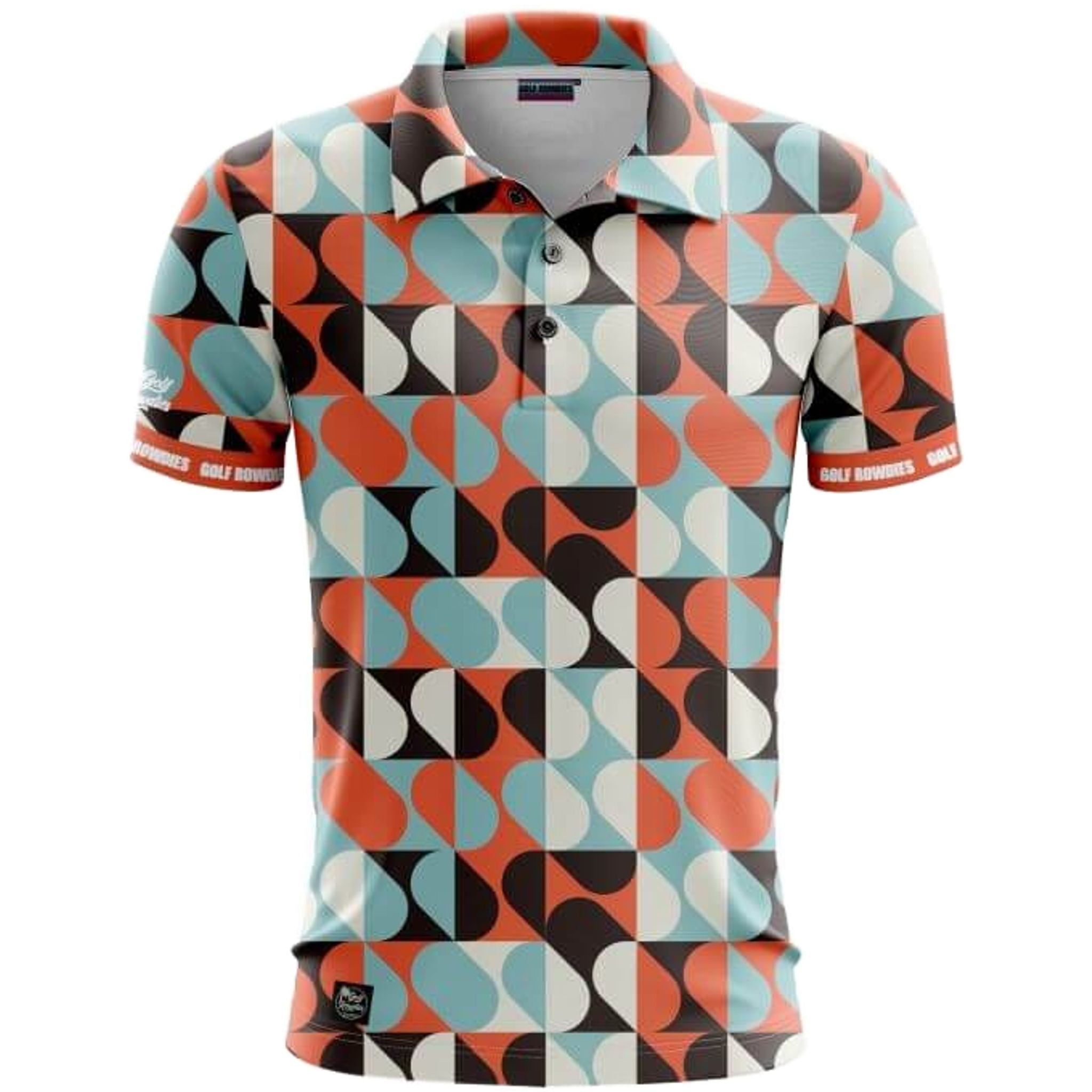 Polo rétro Golf Rowdies pour hommes