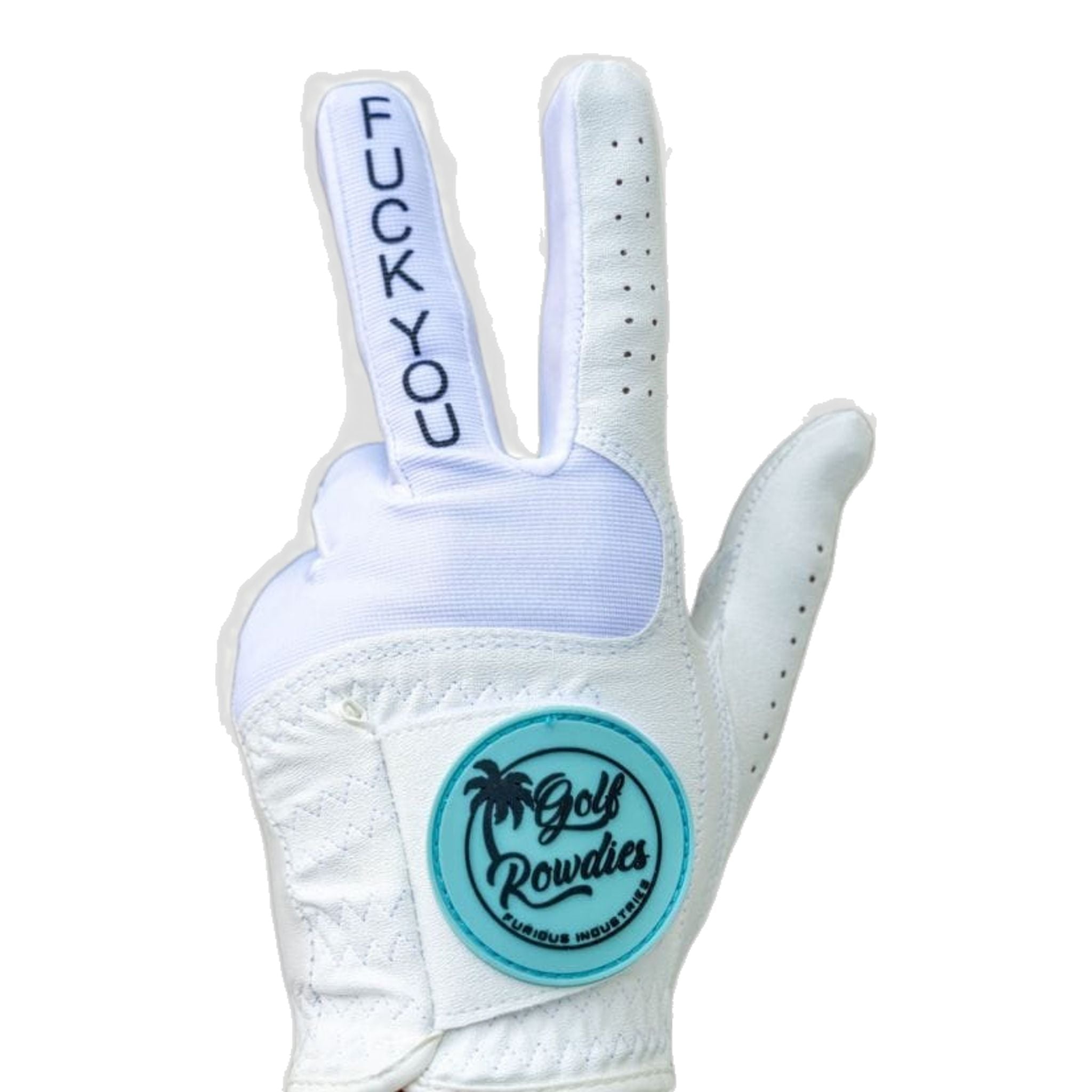 Gants de golf pour hommes « Fuck You »