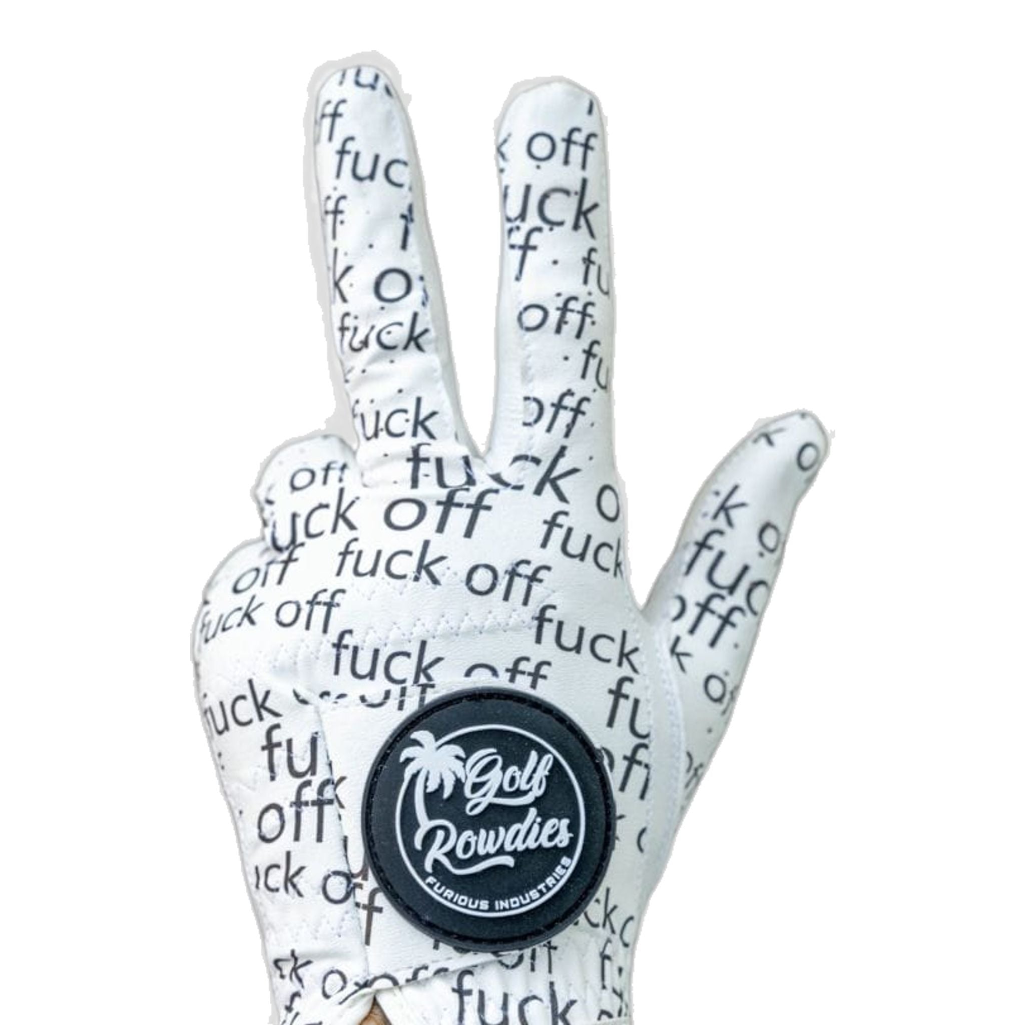 Golf Rowdies Fuck Off Gants Femmes