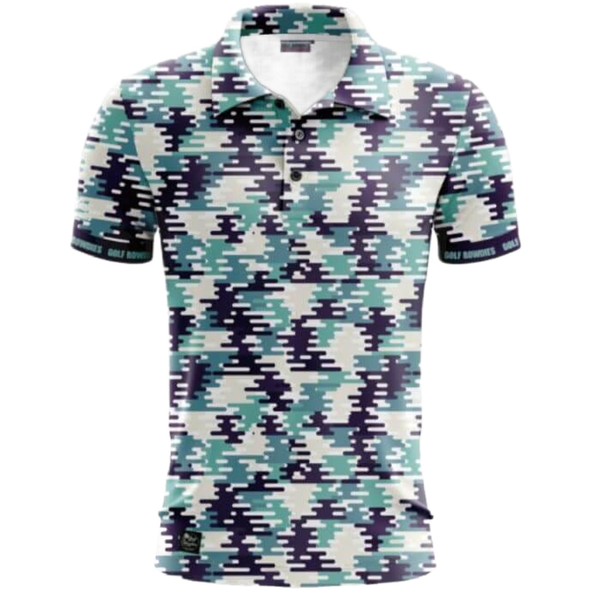 Golf Rowdies Polo Pixxel camouflage pour hommes