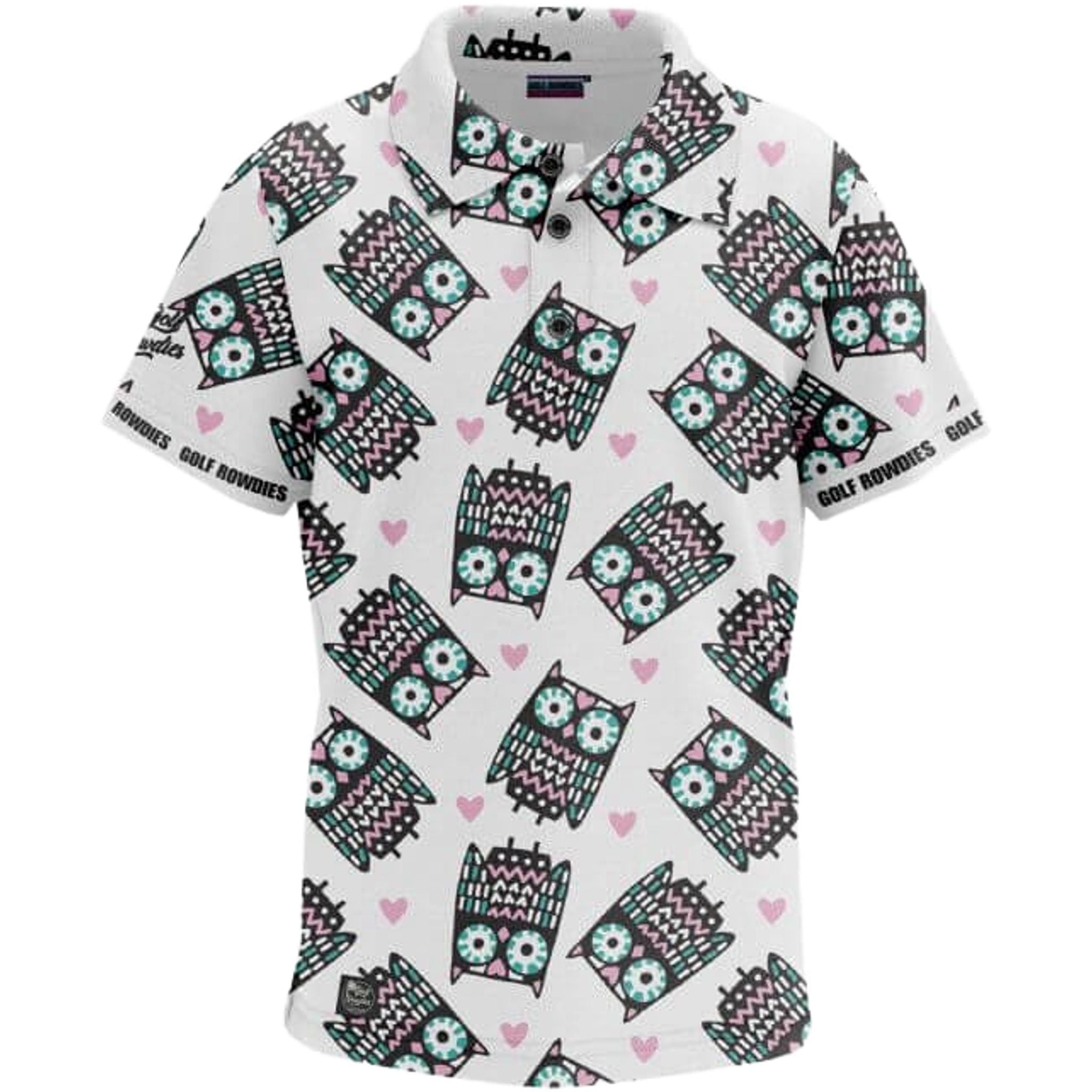 Golf Rowdies Owl Junior Polo