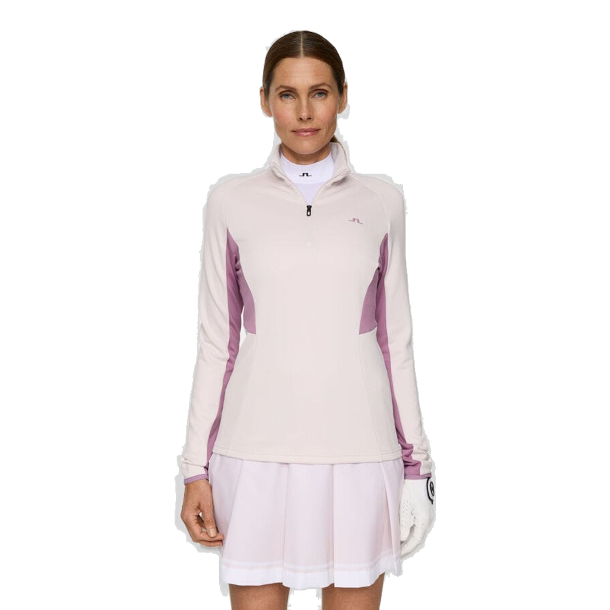 J. Lindeberg Arja Quarter Zip Couche intermédiaire Femme