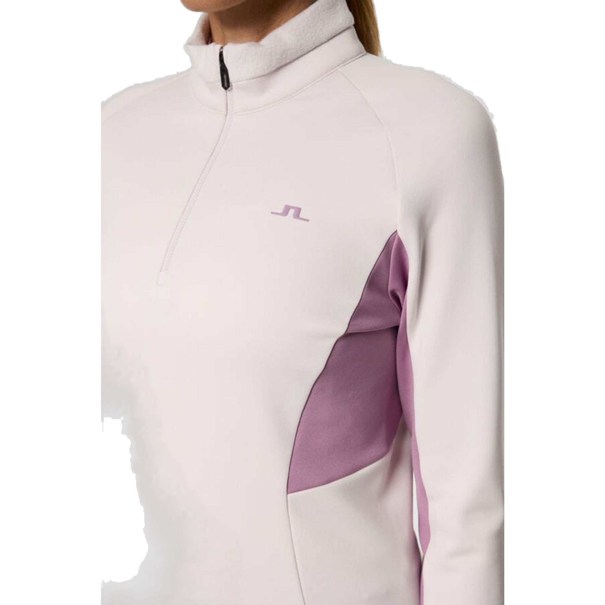 J. Lindeberg Arja Quarter Zip Couche intermédiaire Femme