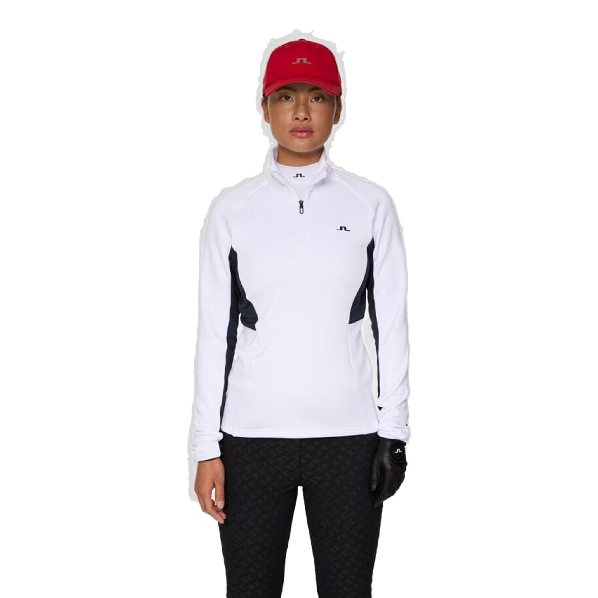 J. Lindeberg Arja Quarter Zip Couche intermédiaire Femme