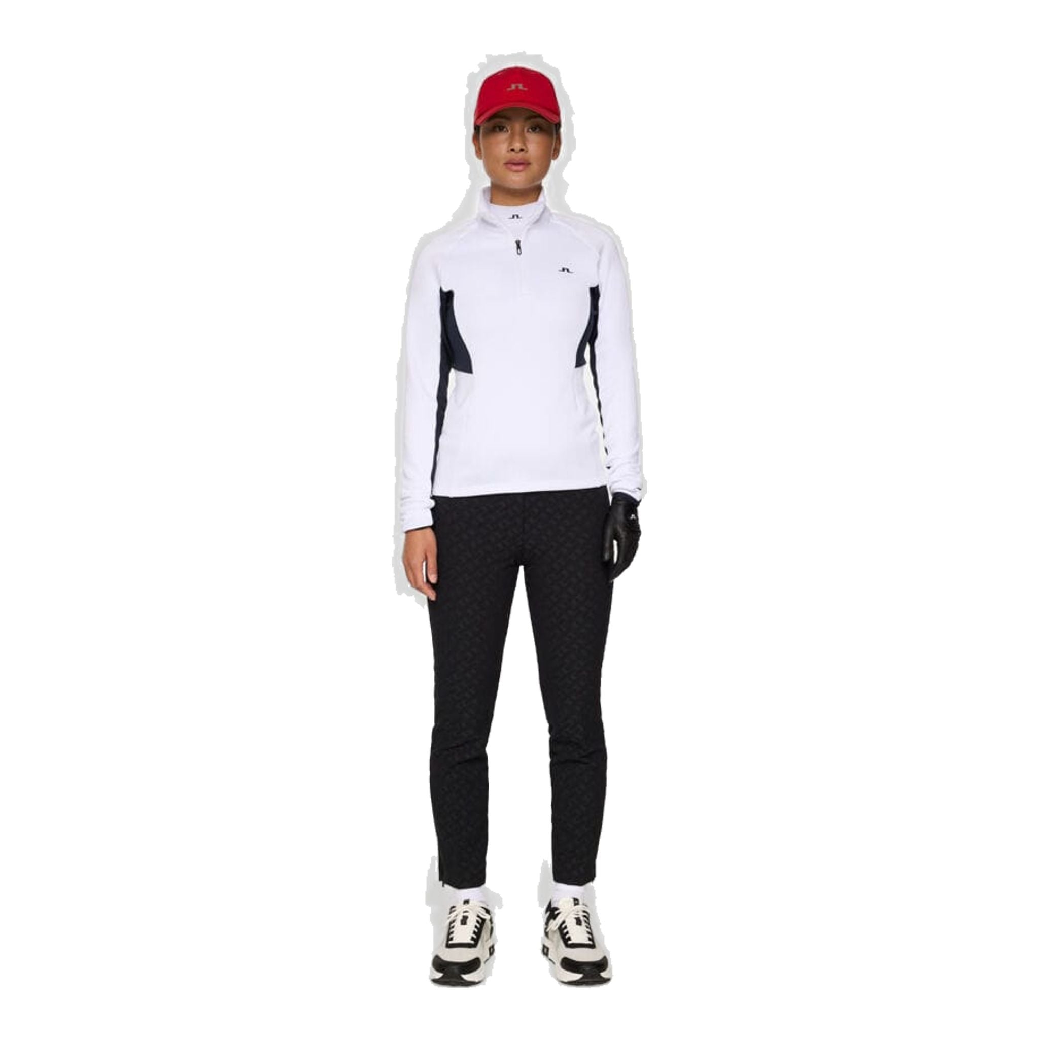 J. Lindeberg Arja Quarter Zip Couche intermédiaire Femme