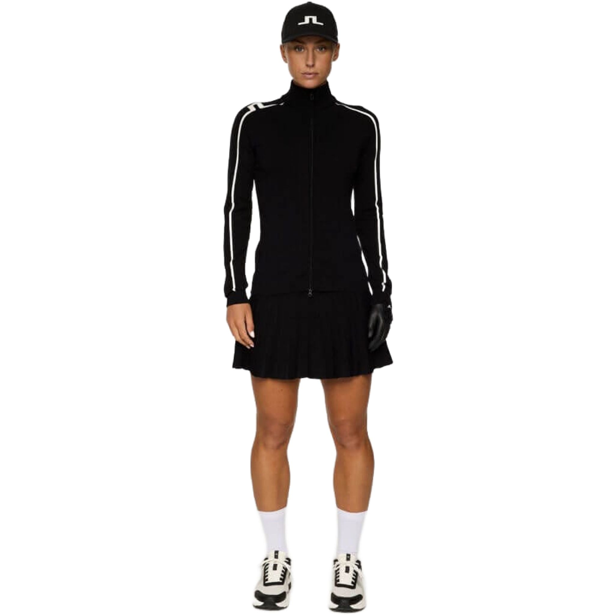 Pull zippé en maille J. Lindeberg Aubree pour femme