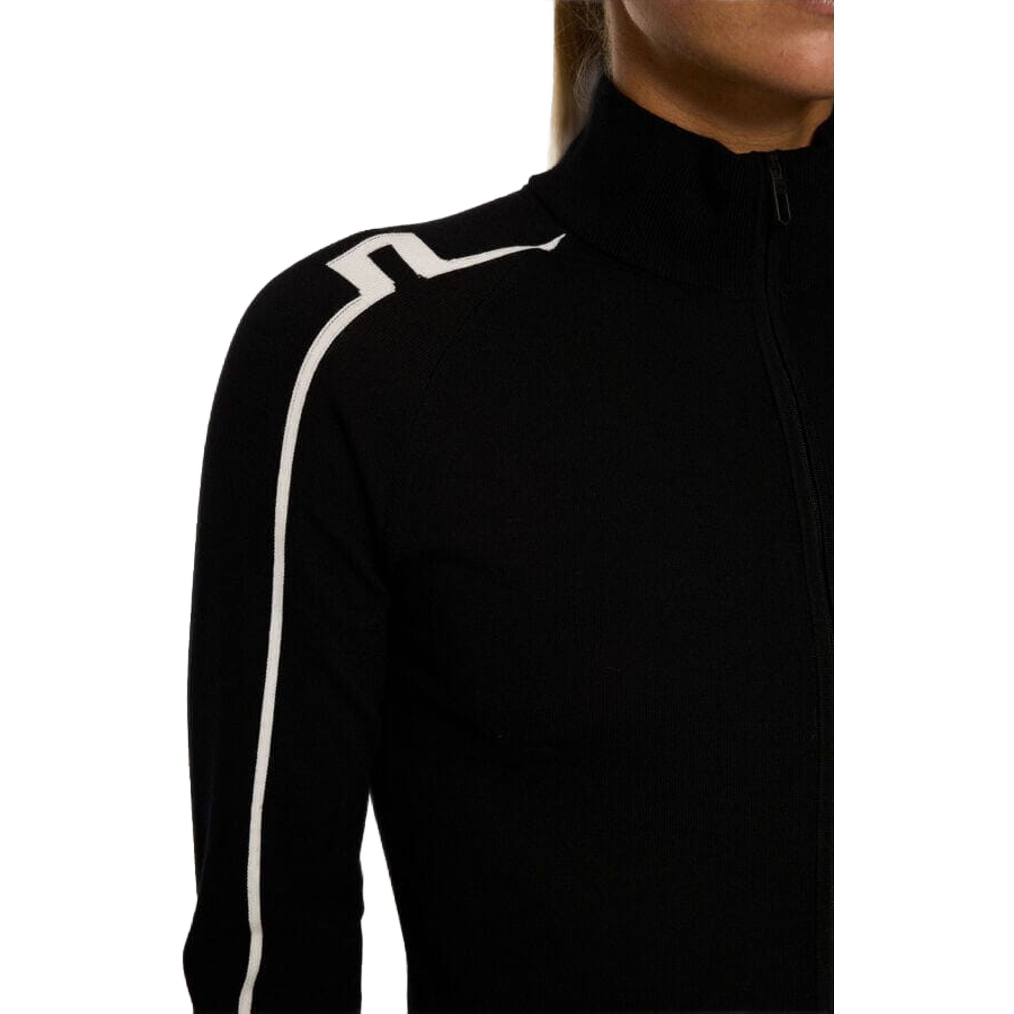 Pull zippé en maille J. Lindeberg Aubree pour femme