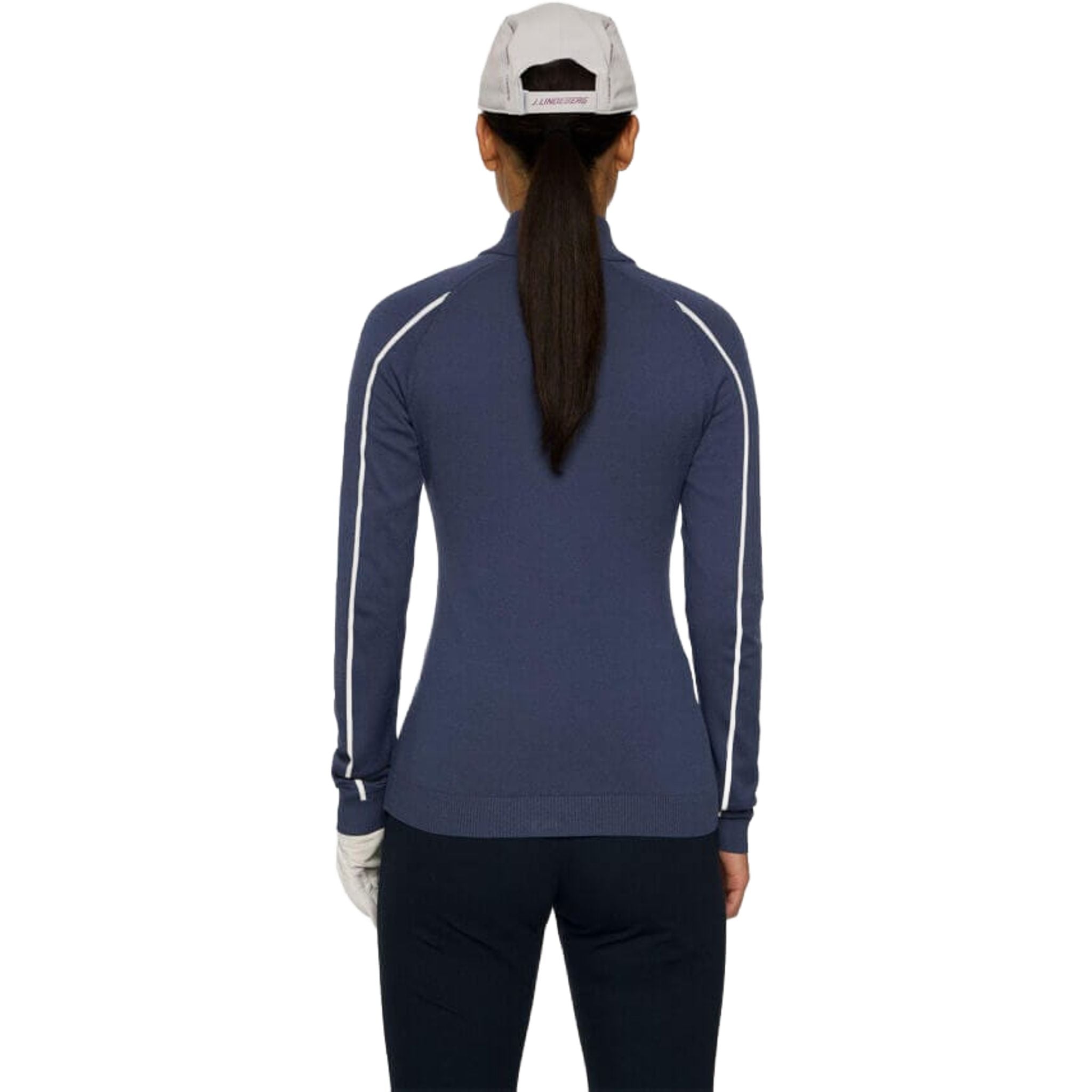 Pull zippé en maille J. Lindeberg Aubree pour femme