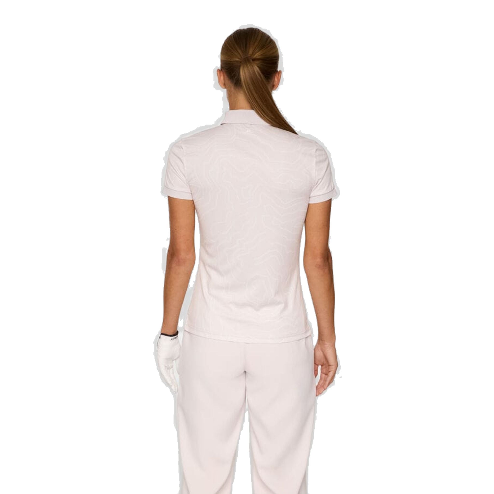 Polo J. Lindeberg Tour Tech Print Femme