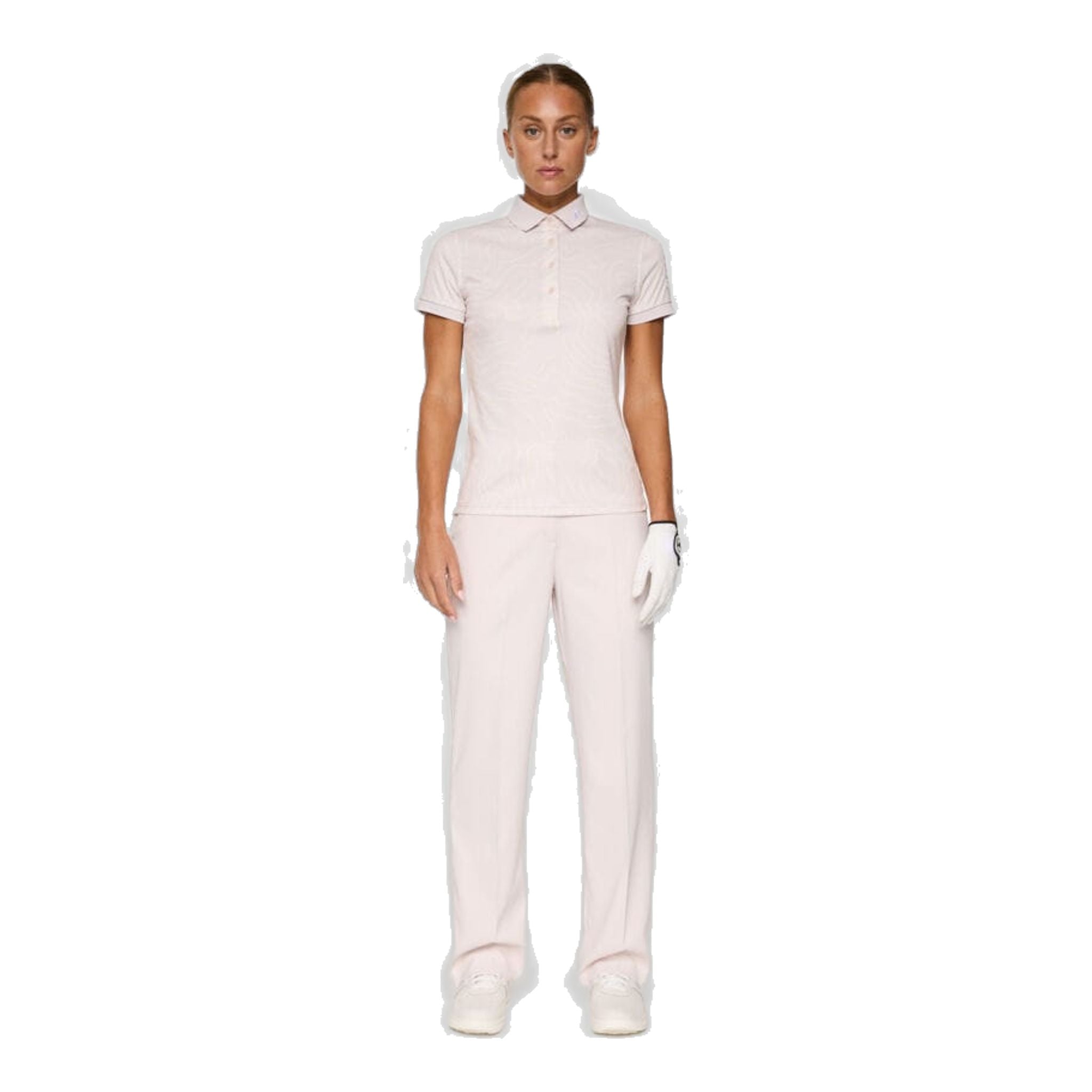 Polo J. Lindeberg Tour Tech Print Femme