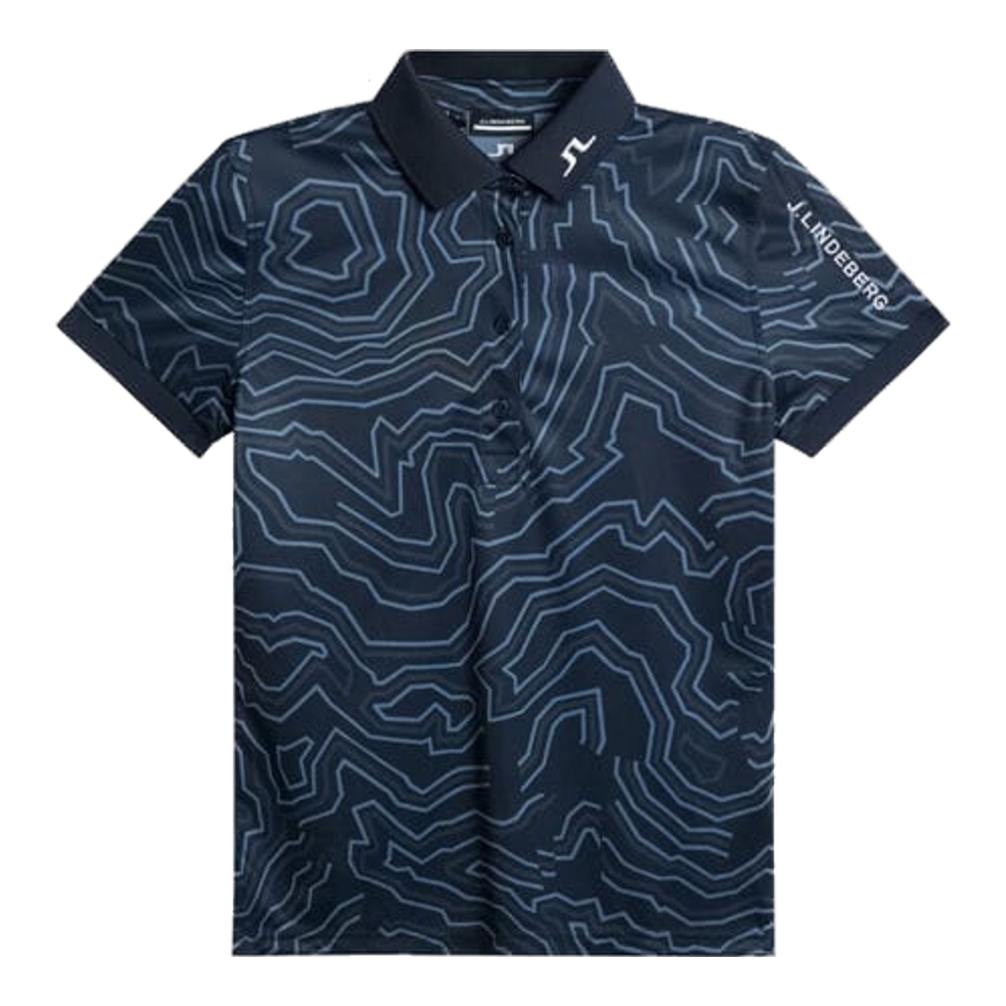 Polo J. Lindeberg Tour Tech Print Femme
