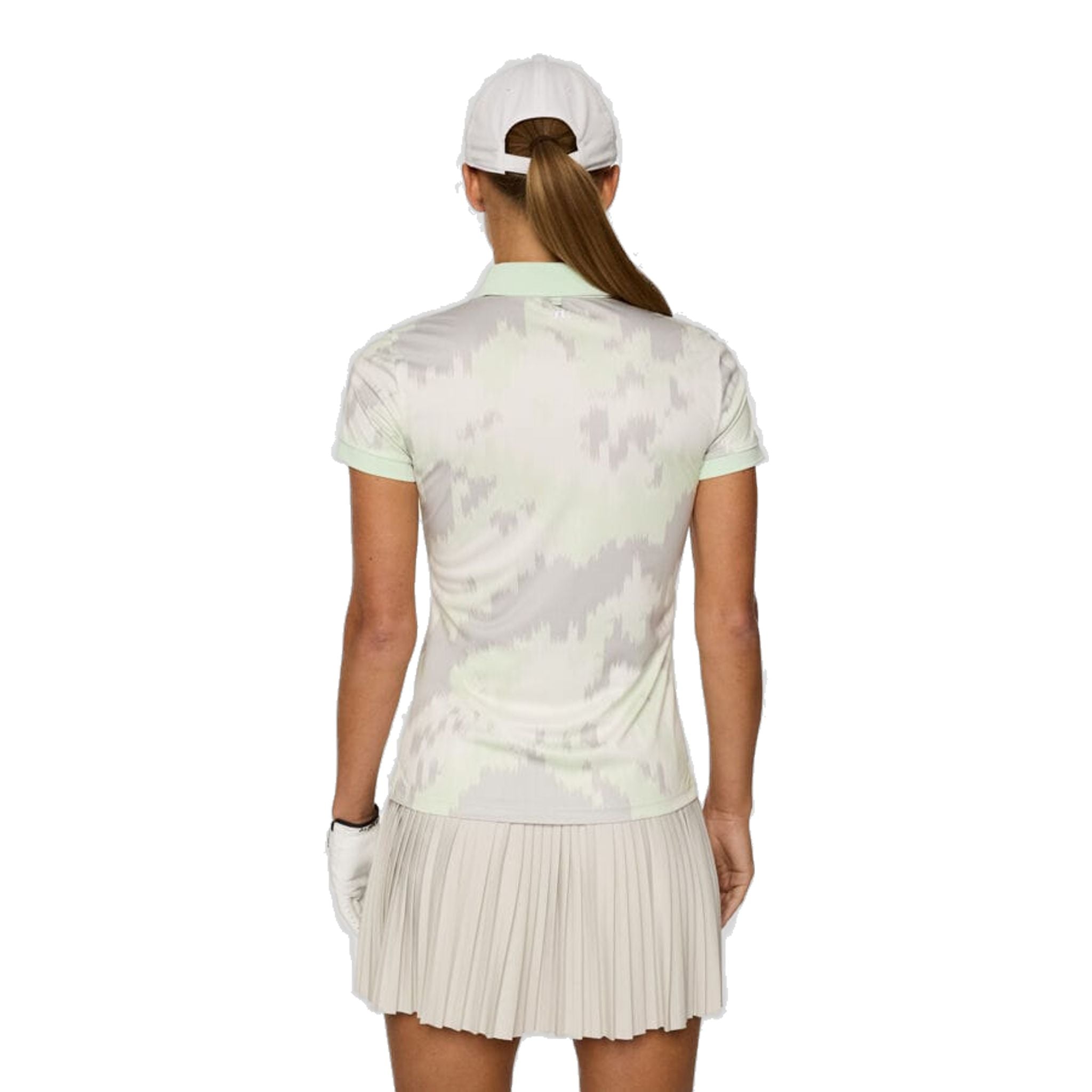 Polo J. Lindeberg Tour Tech Print Femme
