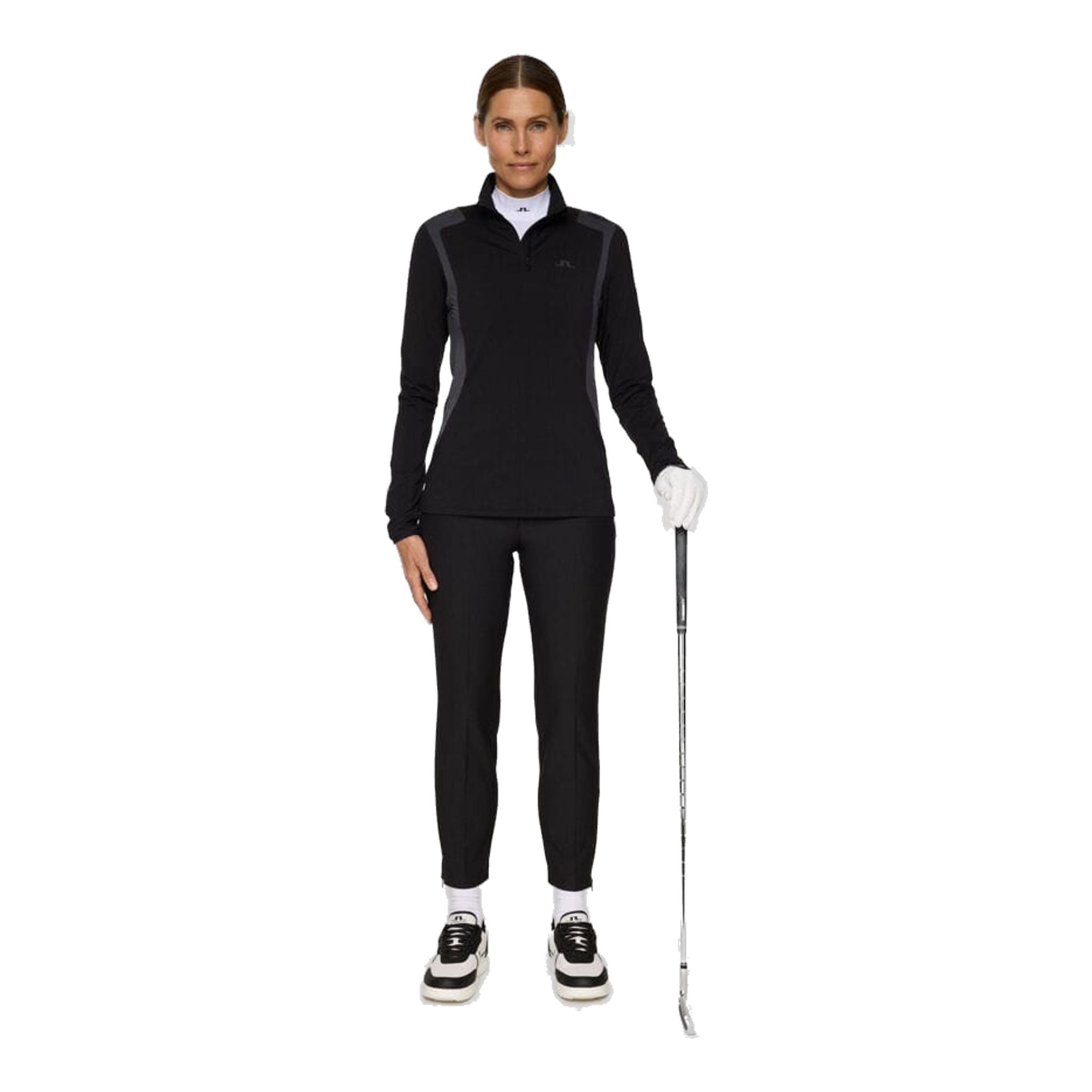 J. Lindeberg Mae Quarter Zip Midlayer Femme