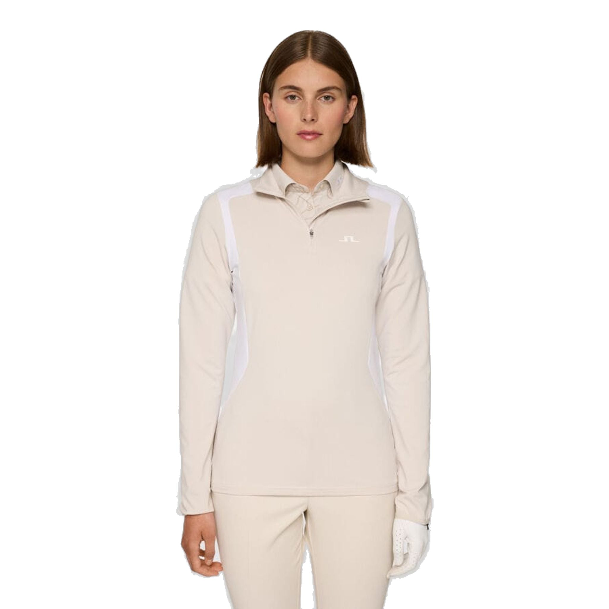 J. Lindeberg Mae Quarter Zip Midlayer Femme