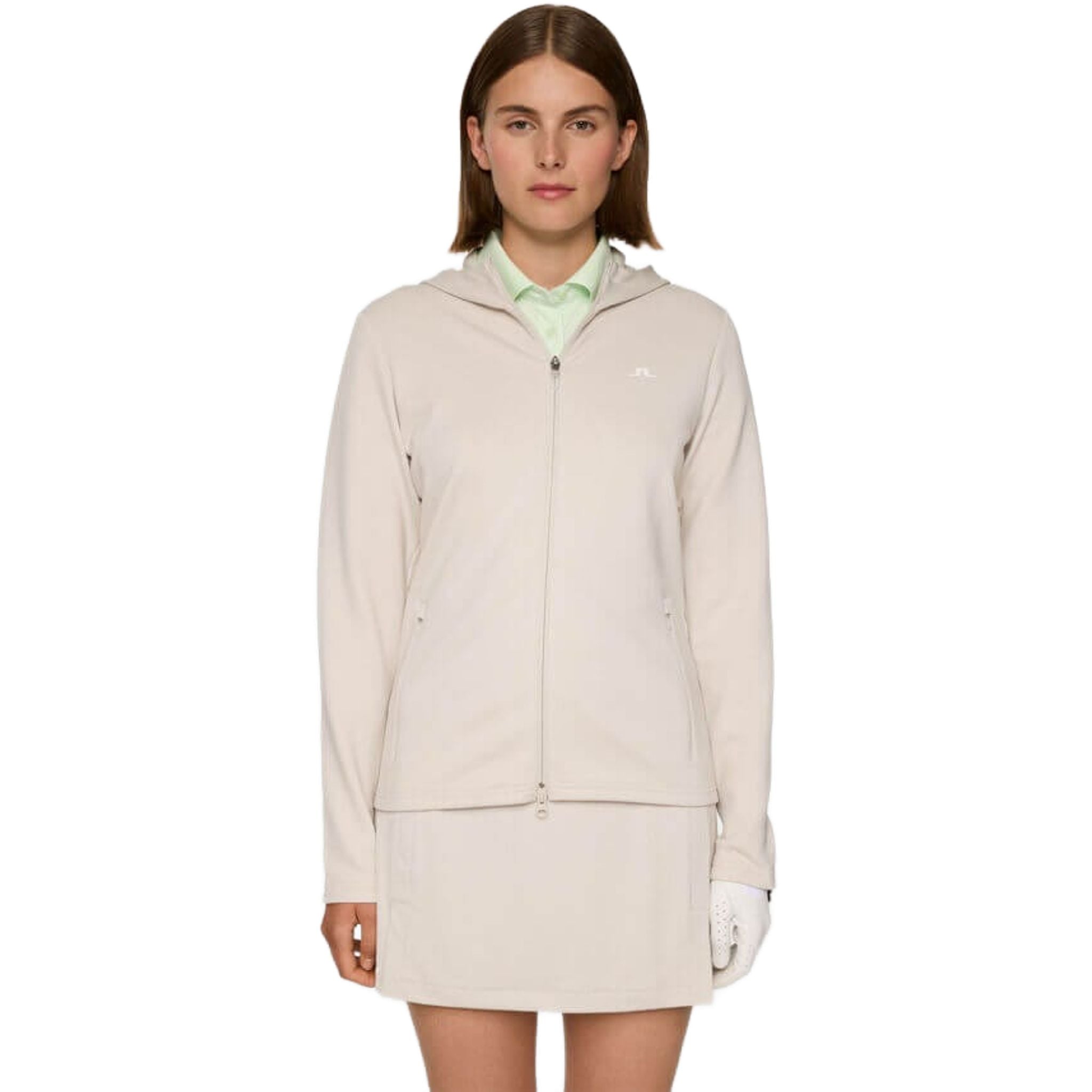 Veste à capuche zippée J. Lindeberg Aerialle pour femme