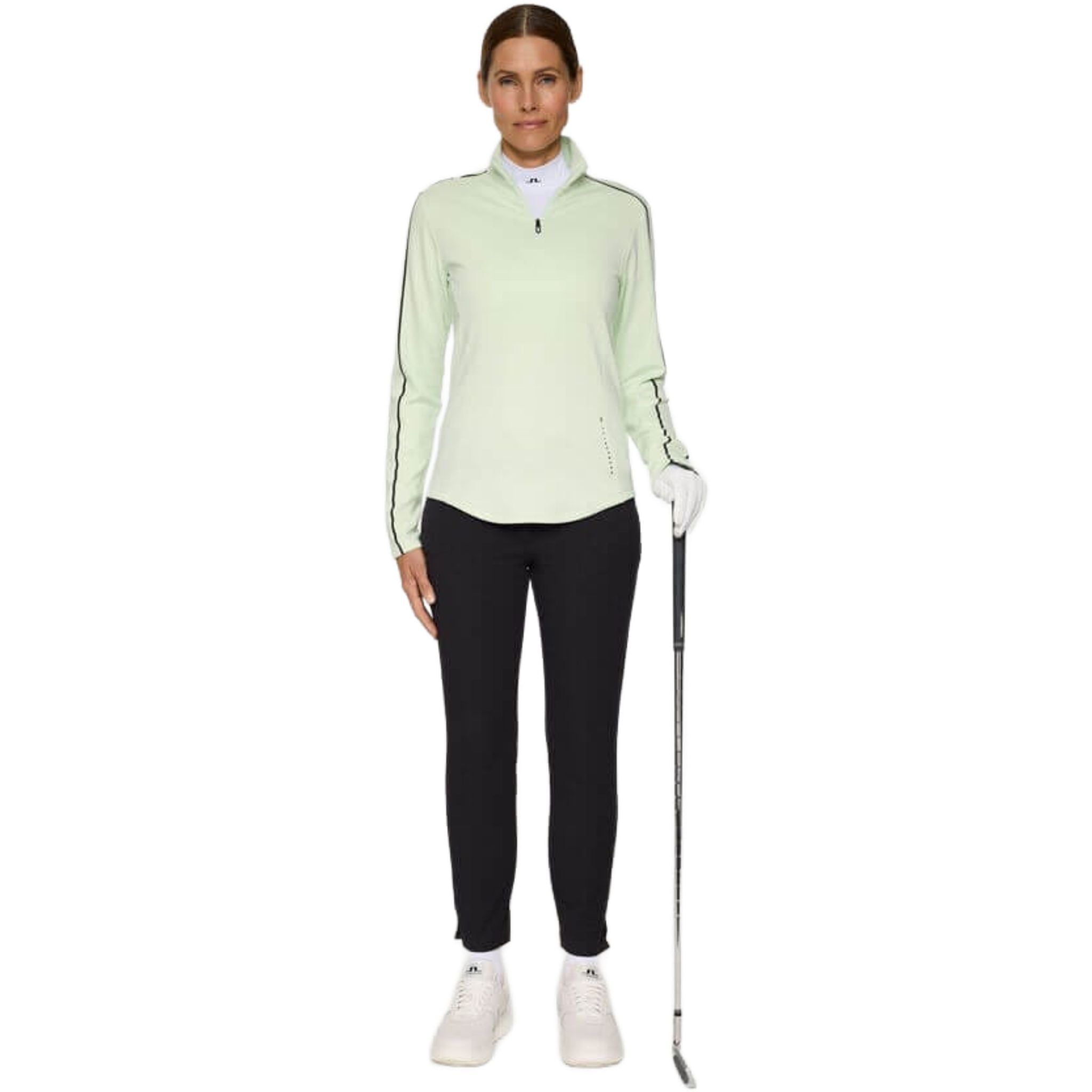 J. Lindeberg Nefe Quarter Zip Midlayer Femme