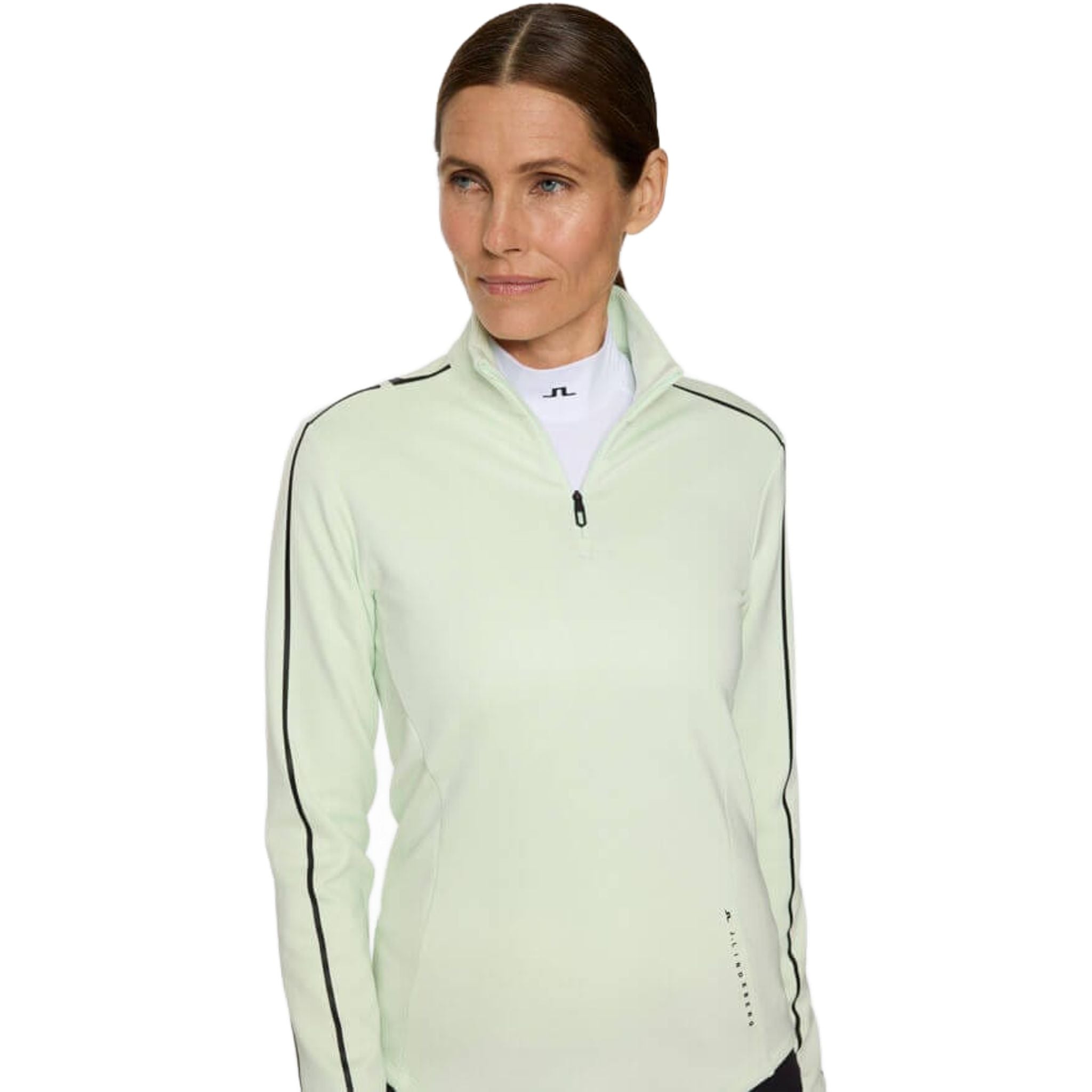 J. Lindeberg Nefe Quarter Zip Midlayer Femme