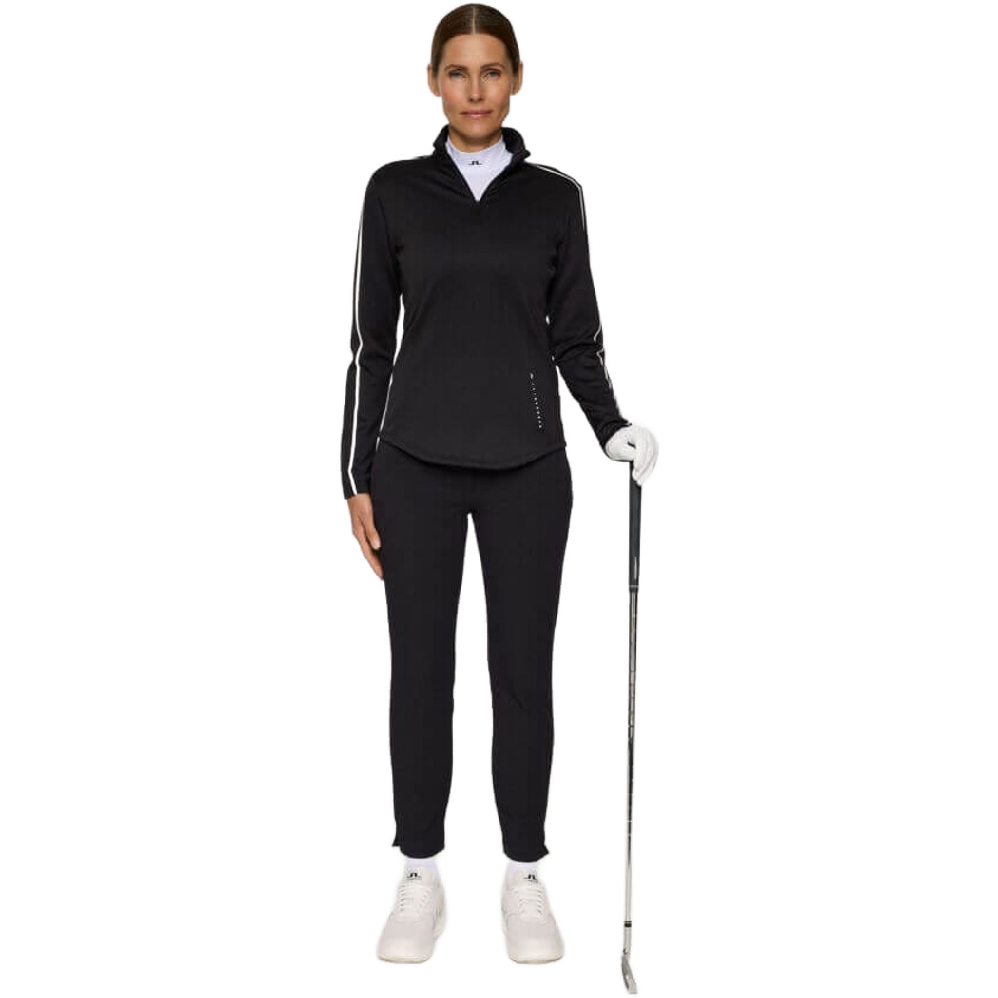 J. Lindeberg Nefe Quarter Zip Midlayer Femme