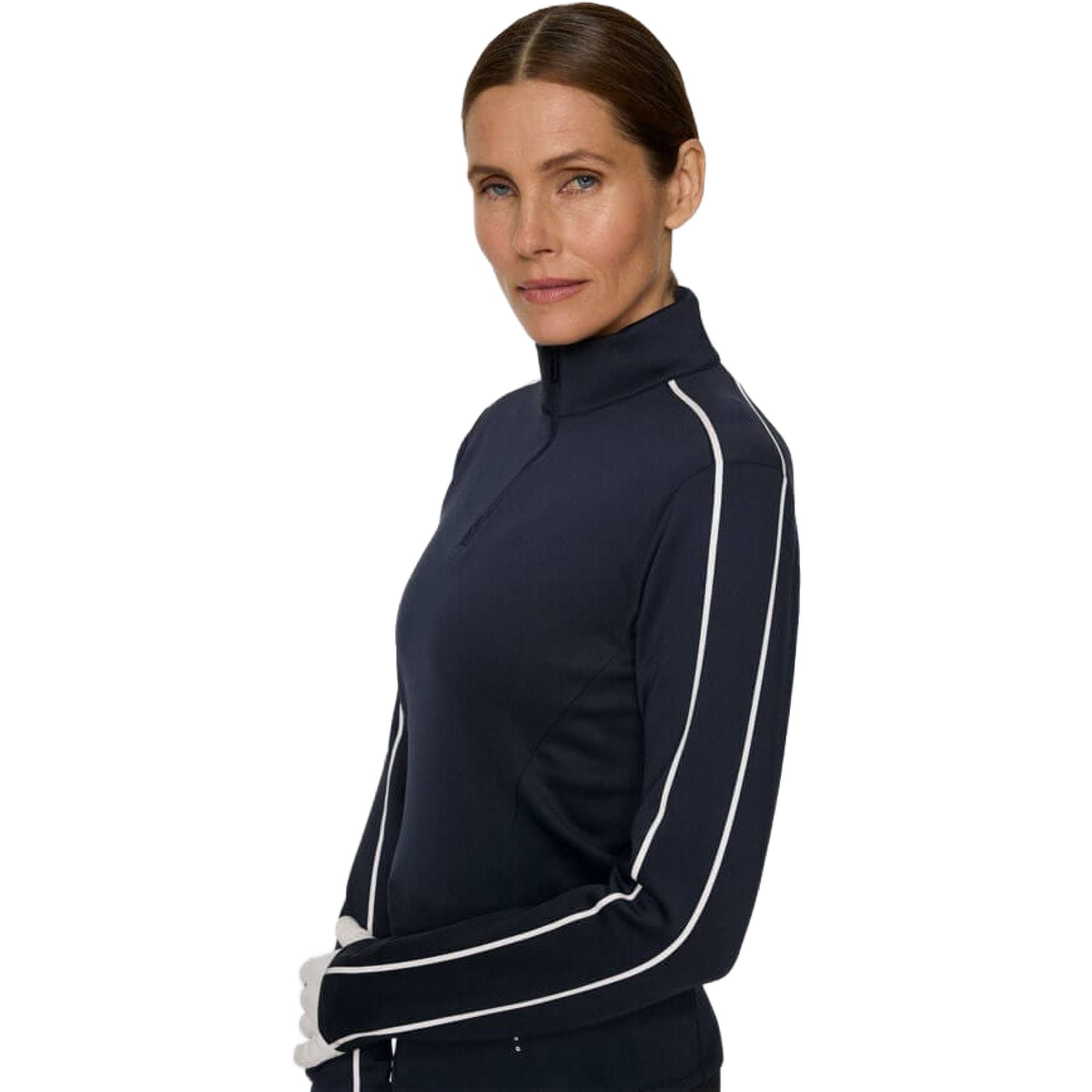 J. Lindeberg Nefe Quarter Zip Midlayer Femme