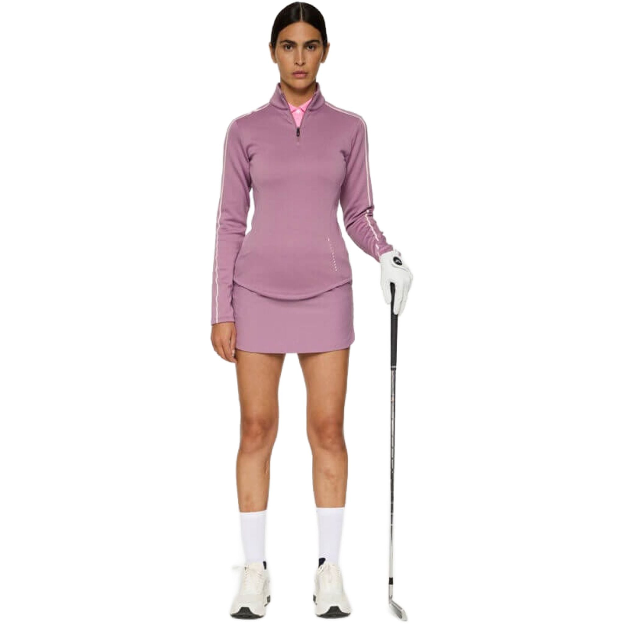 J. Lindeberg Nefe Quarter Zip Midlayer Femme