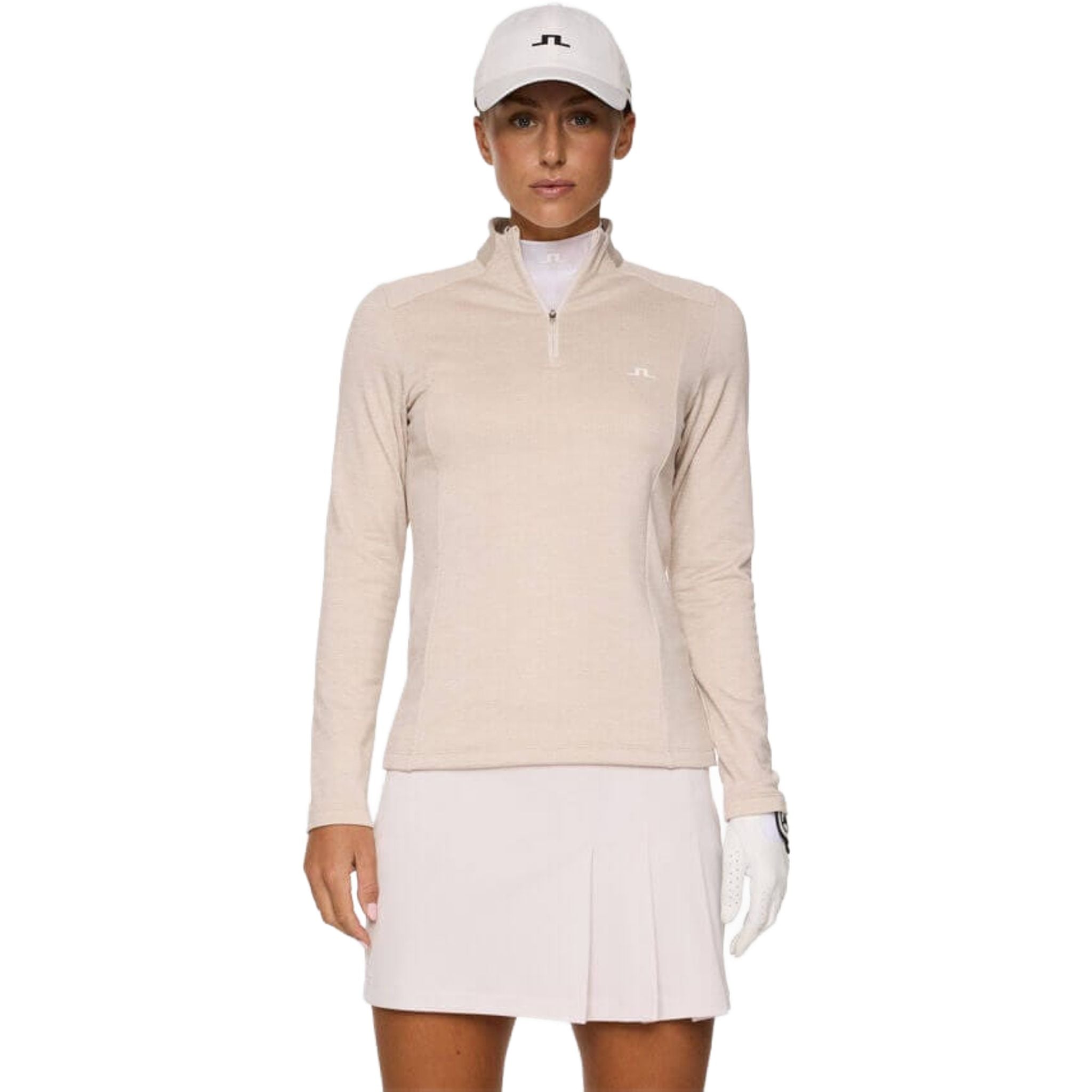 J. Lindeberg Steffi Quarter Zip Midlayer Femme