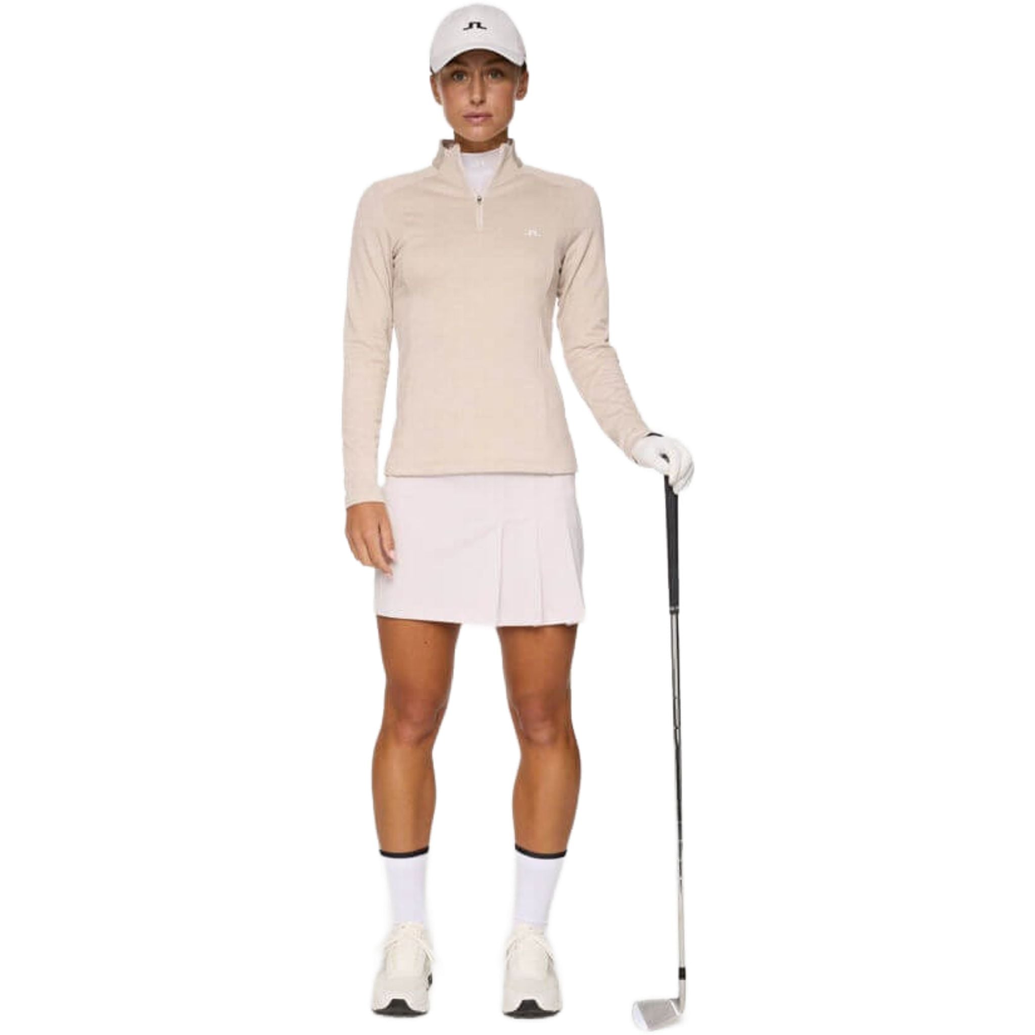 J. Lindeberg Steffi Quarter Zip Midlayer Femme