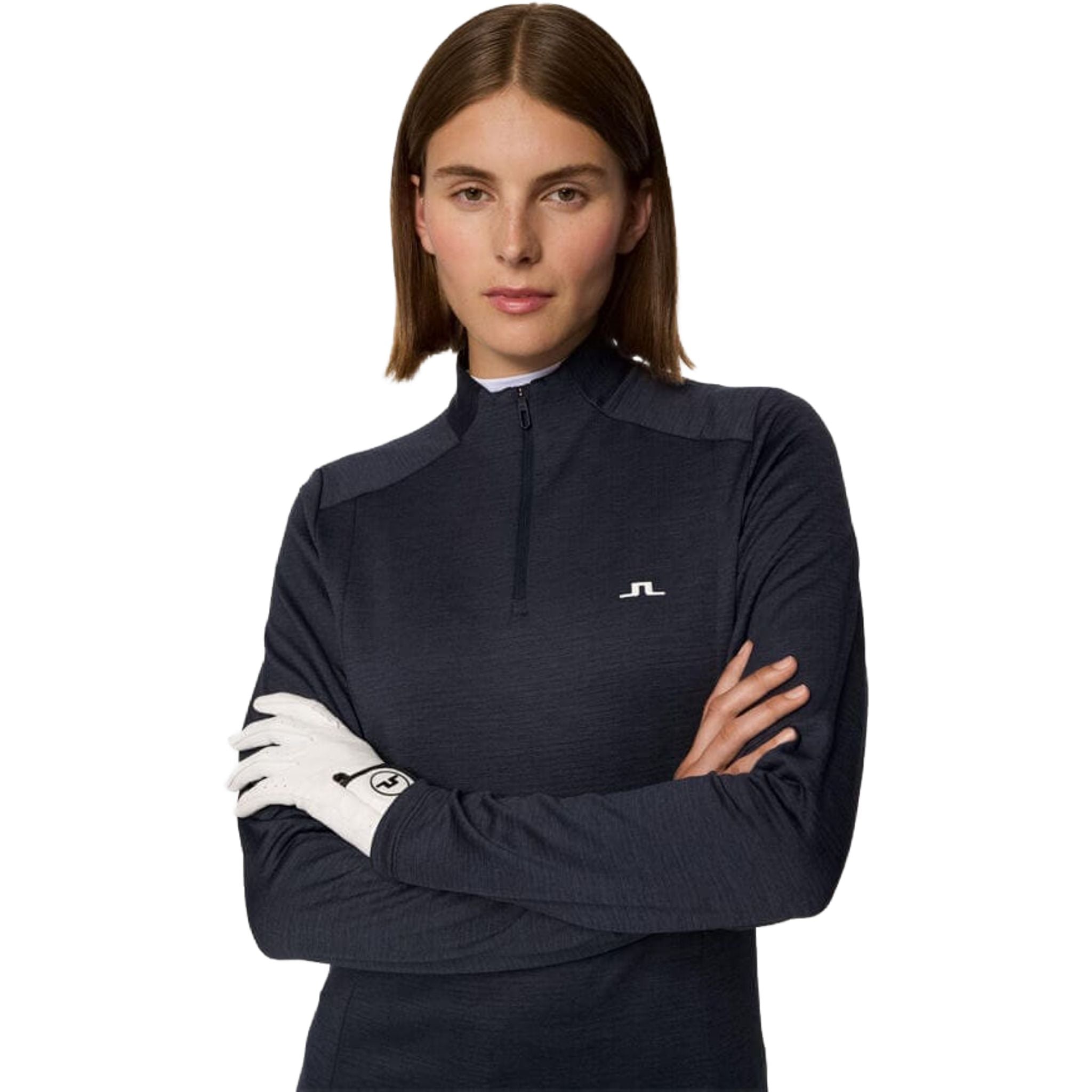 J. Lindeberg Steffi Quarter Zip Midlayer Femme