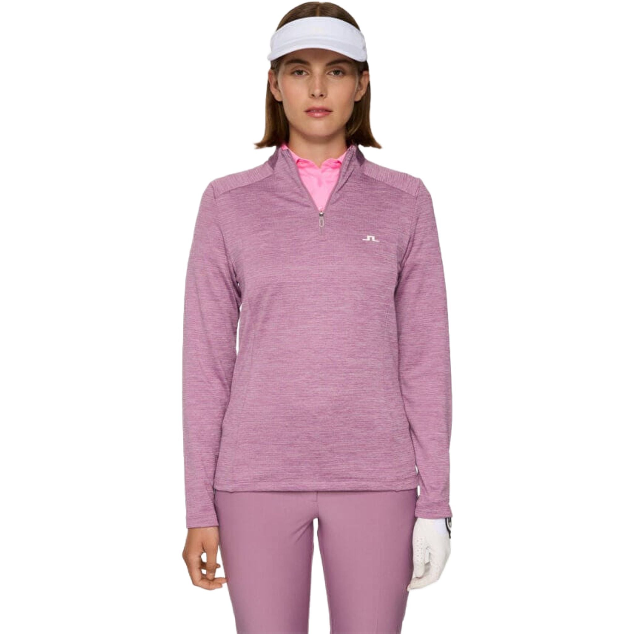 J. Lindeberg Steffi Quarter Zip Midlayer Damen