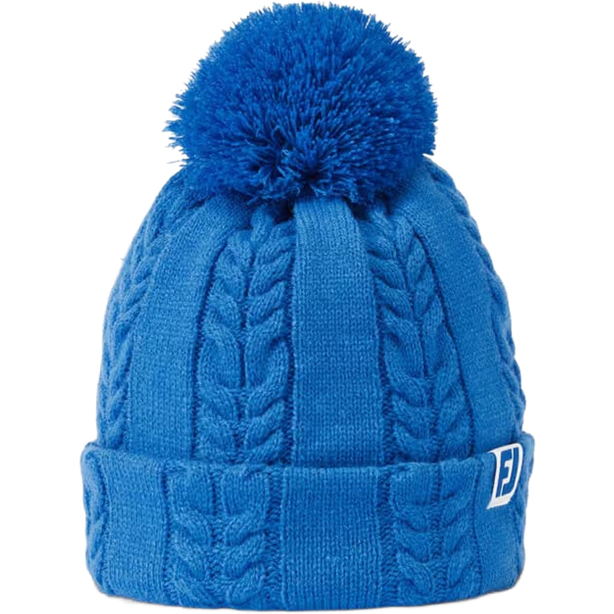 Bonnet Footjoy en maille torsadée pour femmes