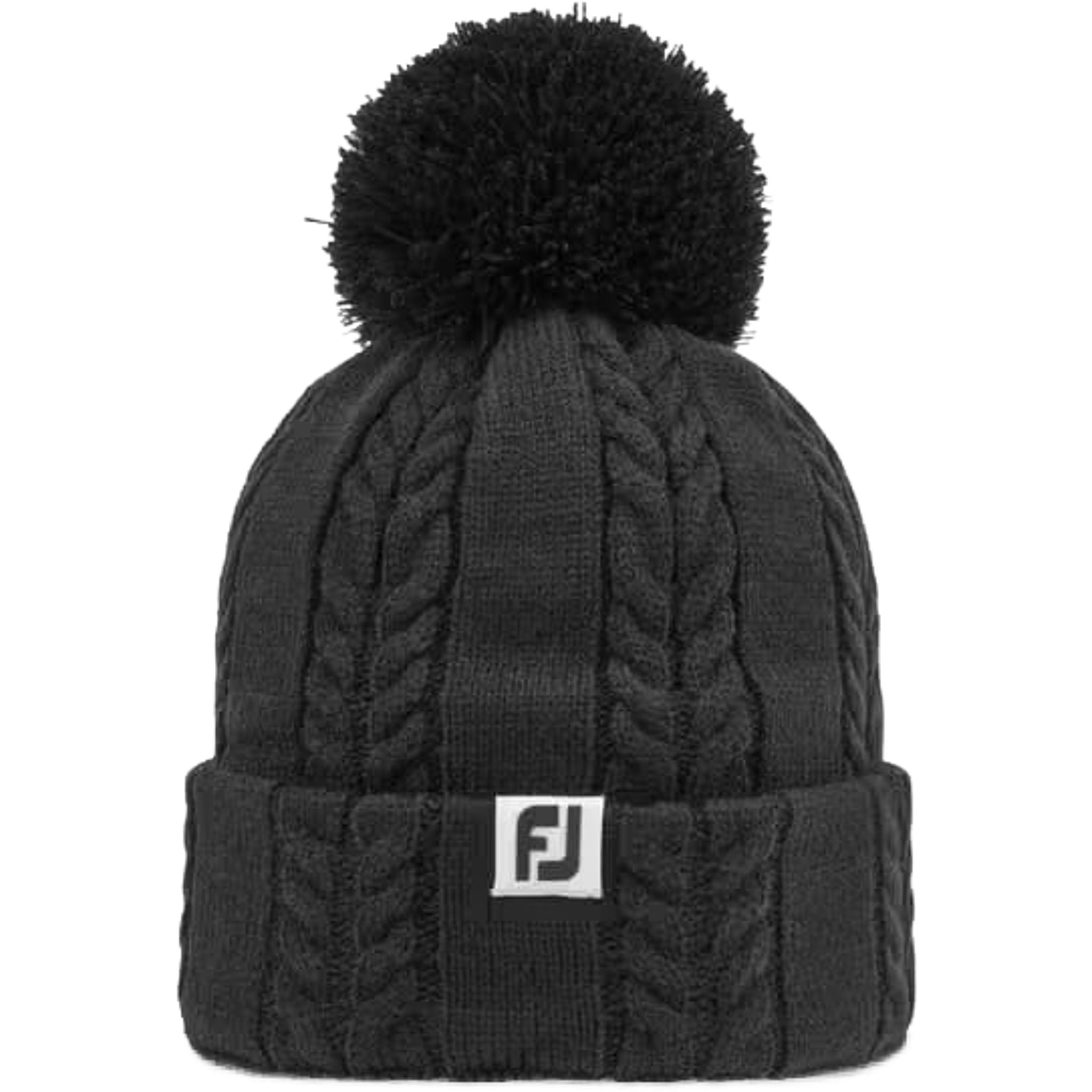 Bonnet Footjoy en maille torsadée pour femmes