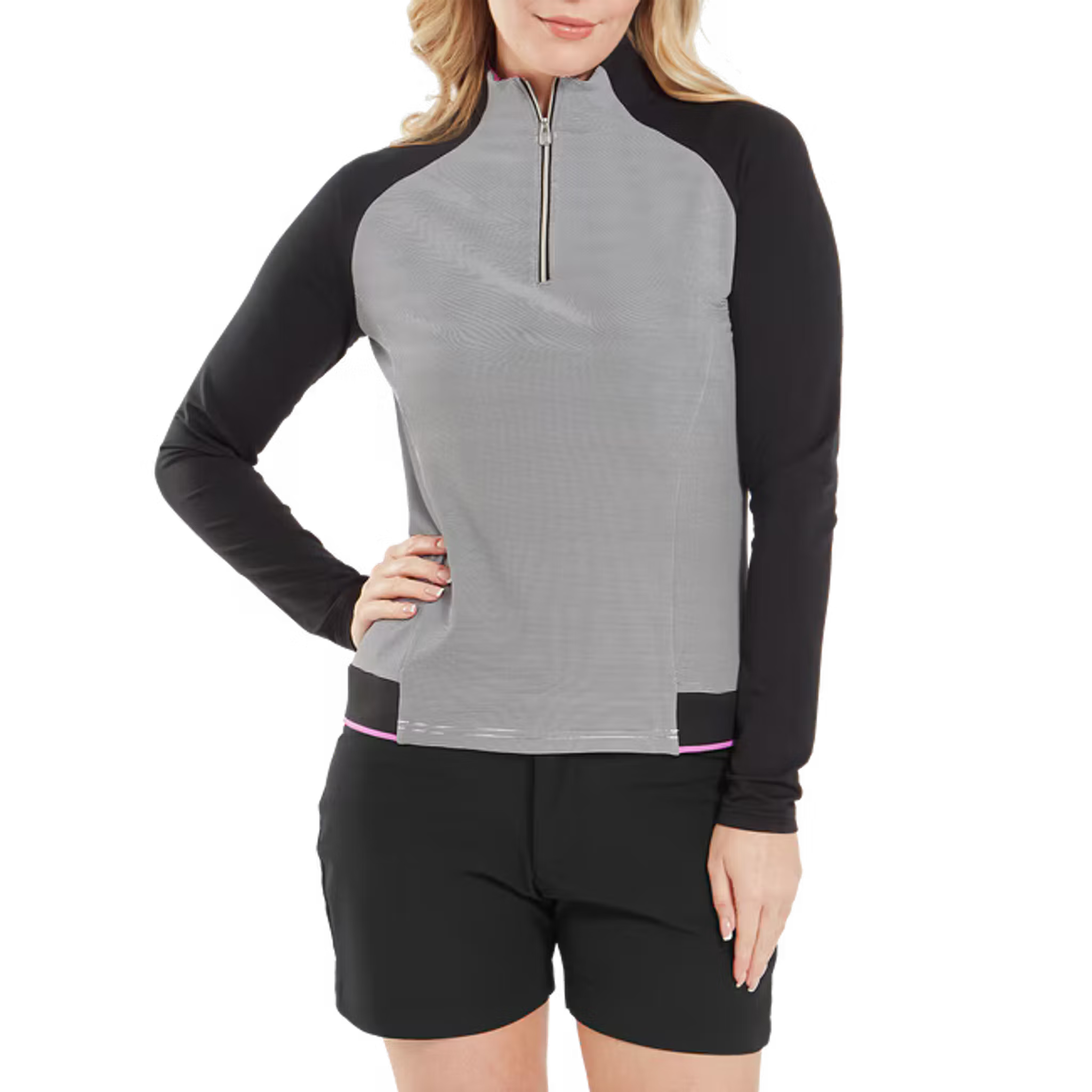 Footjoy 1/4 Zip Midlayer Damen