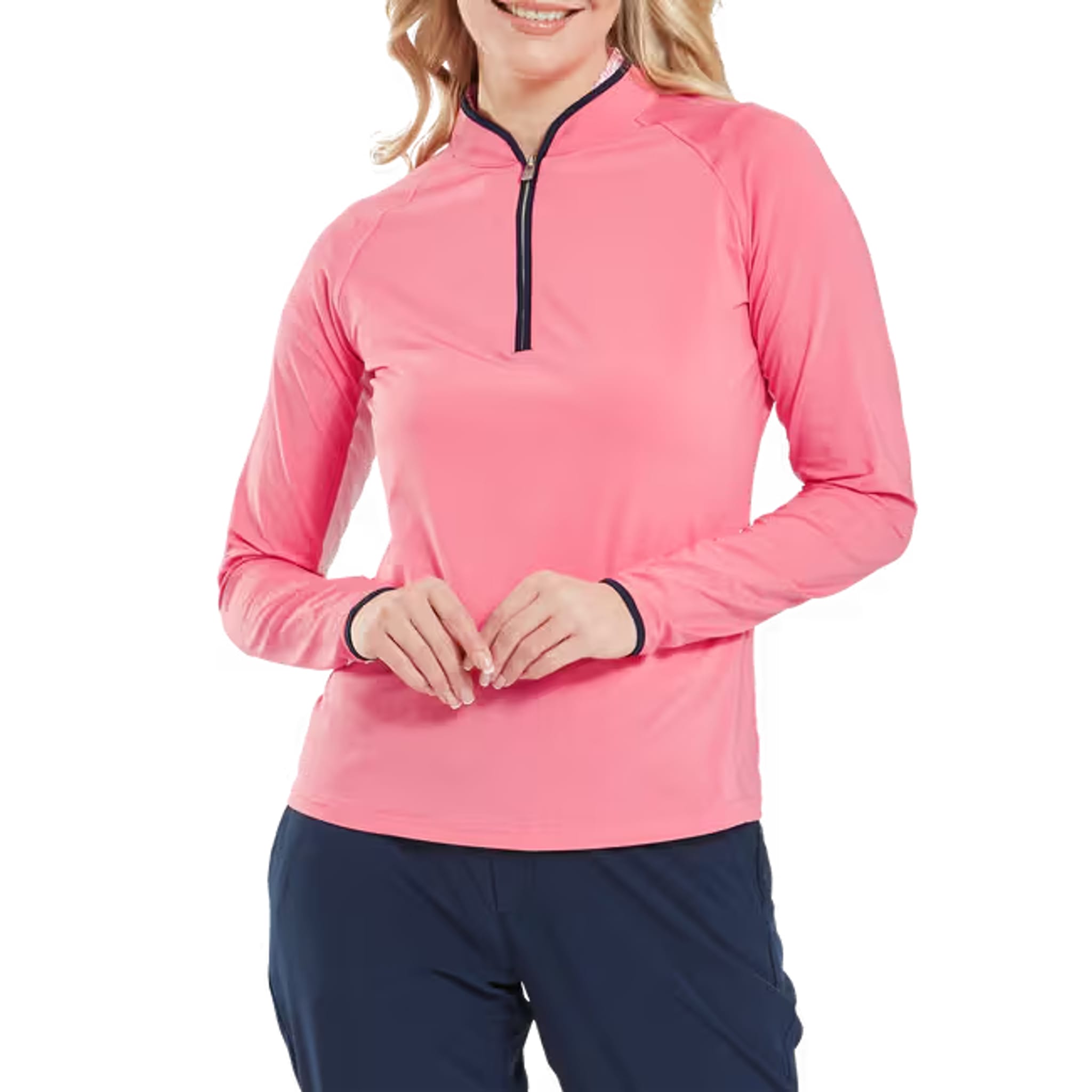 Footjoy 1/4 Zip Sonnenschutz Shirt Damen