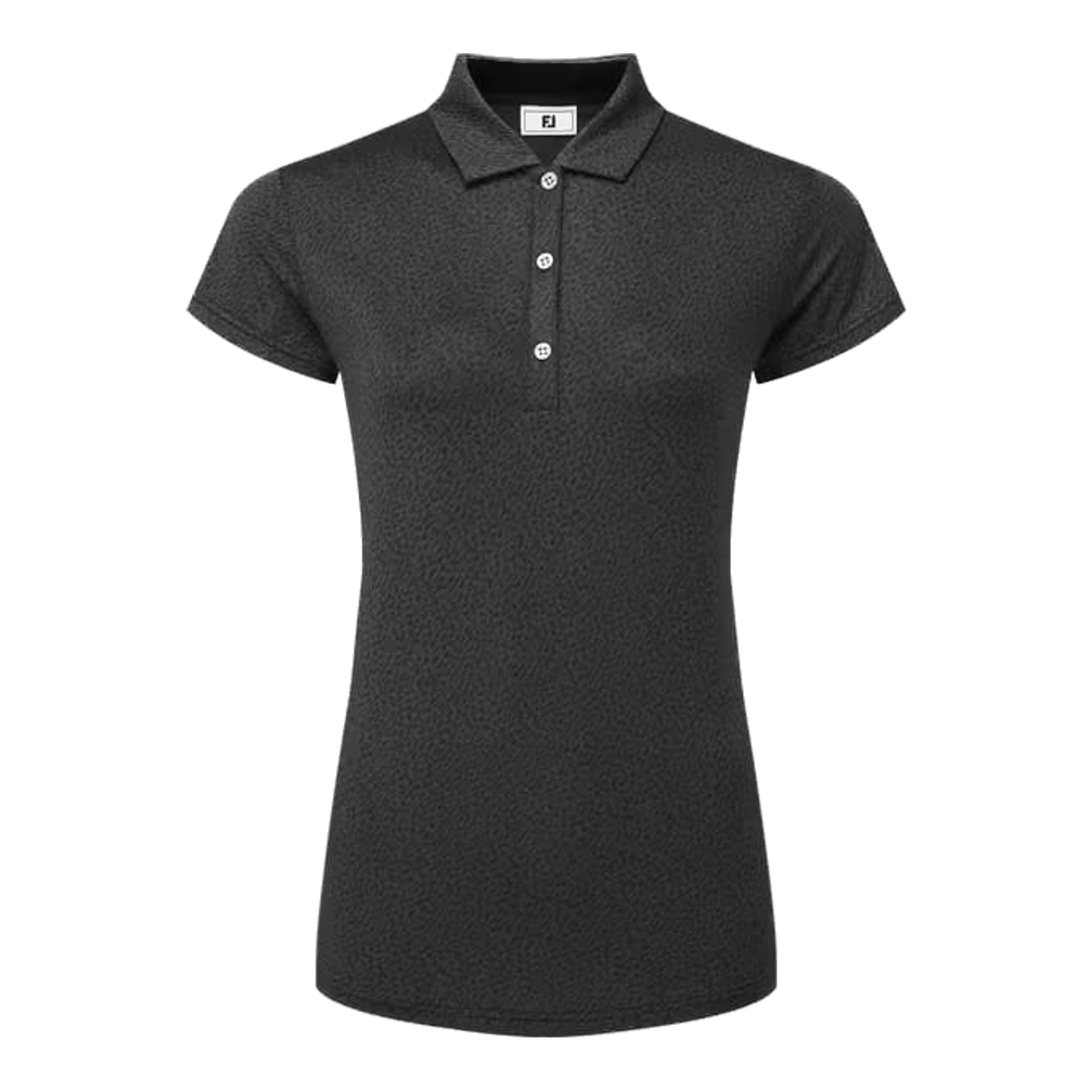 Polo Footjoy Lisle à manches courtes et imprimé animal