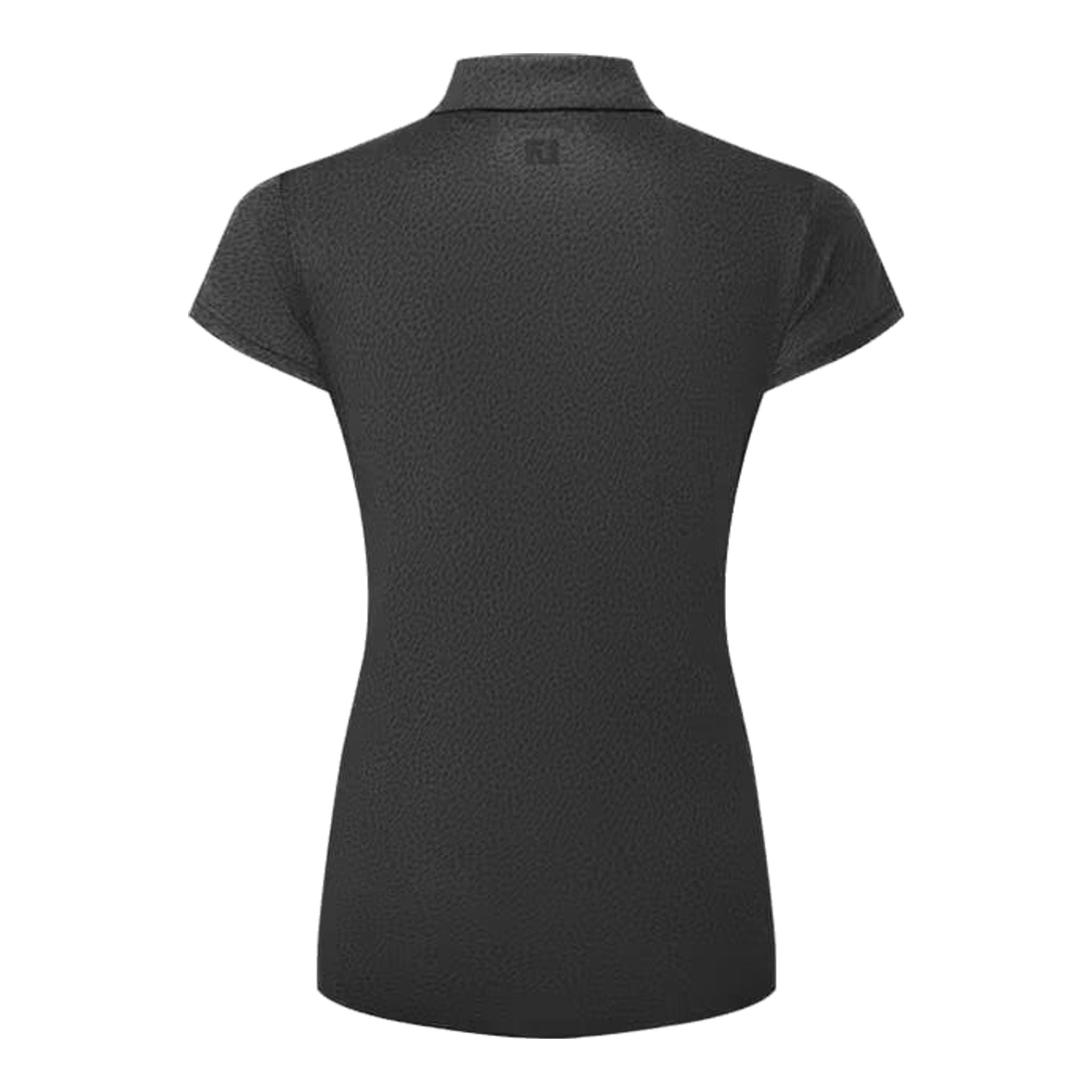 Polo Footjoy Lisle à manches courtes et imprimé animal