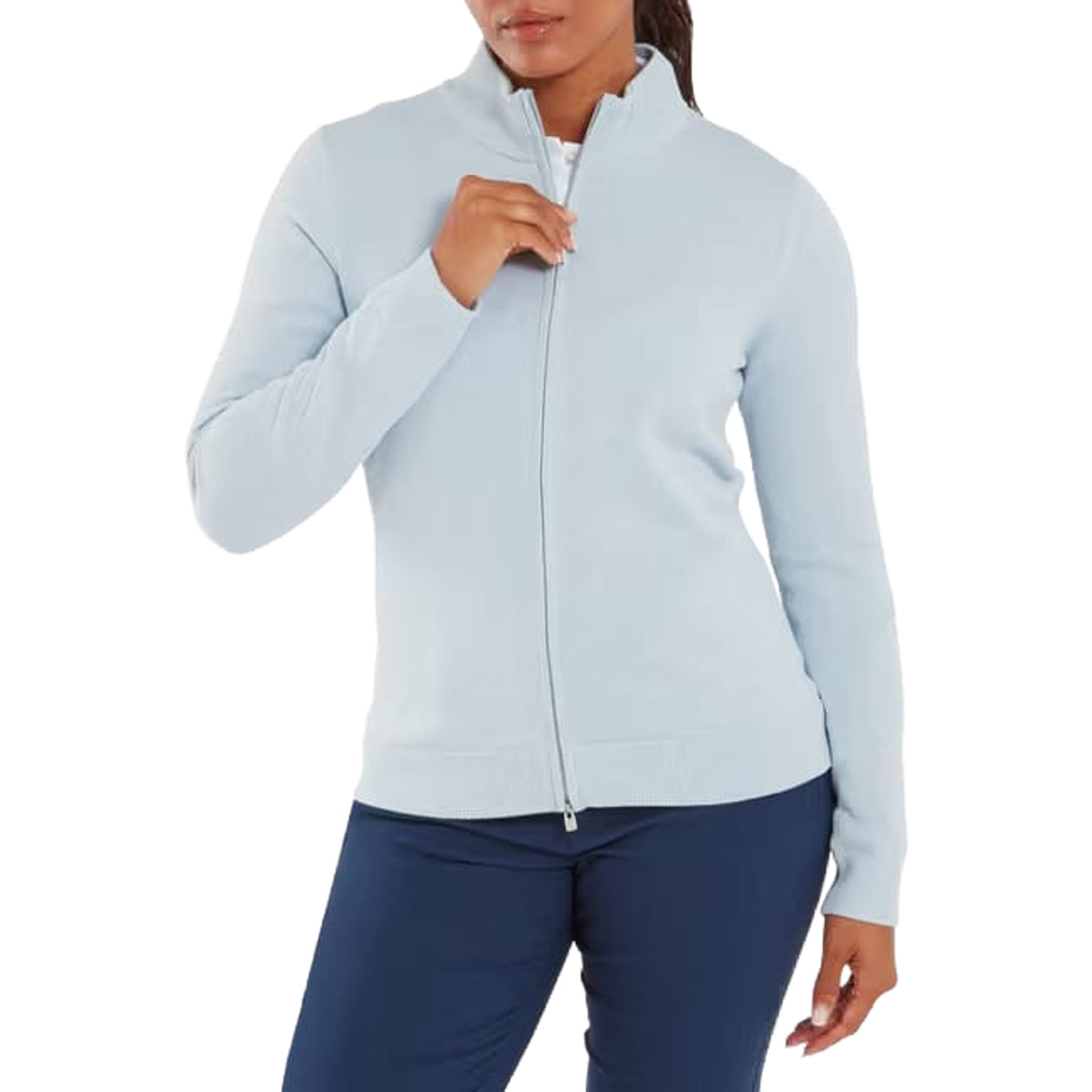 Pull Footjoy pour femme avec doublure et fermeture éclair intégrale drirelease®