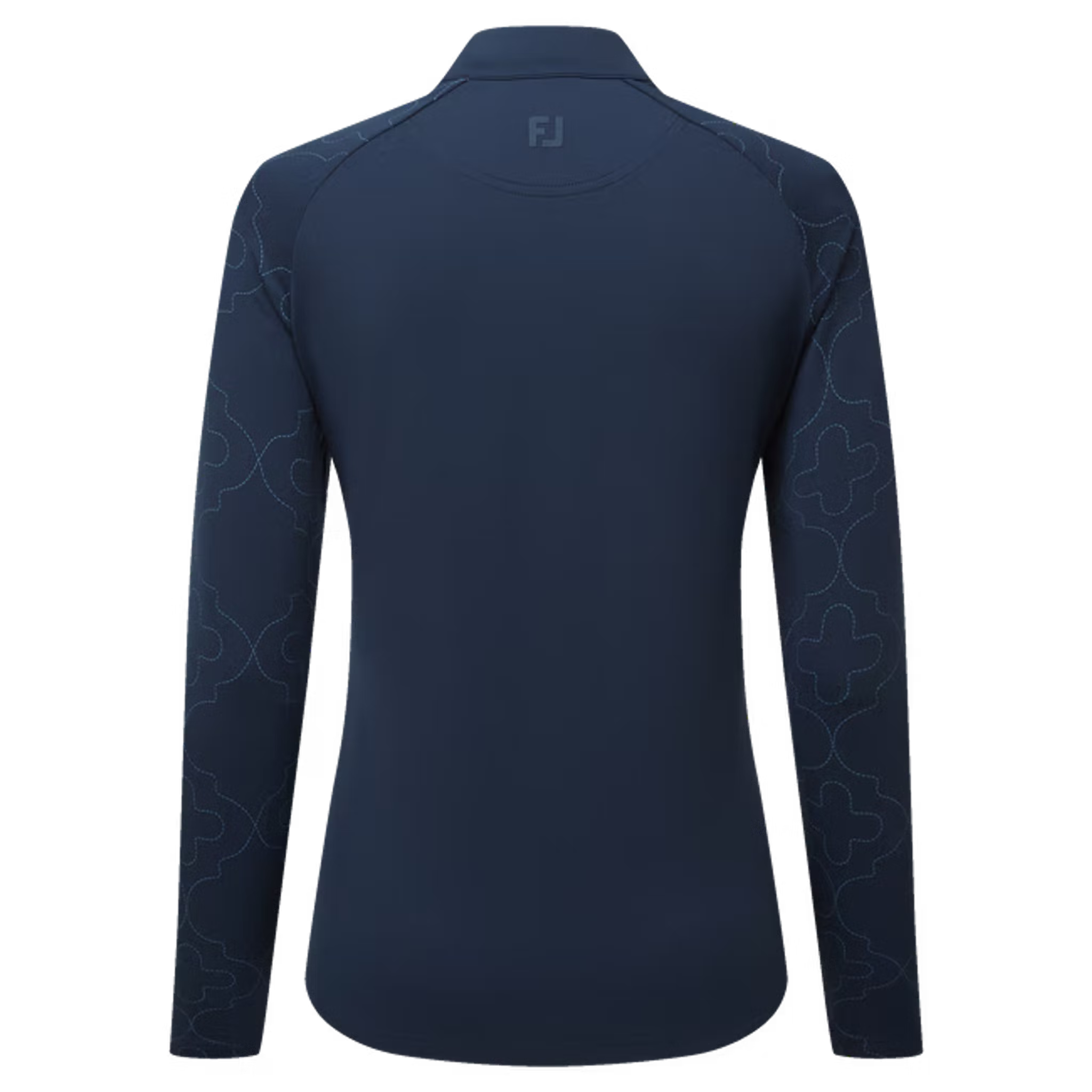Footjoy Full Zip Printed Sleeve Midlayer Damen