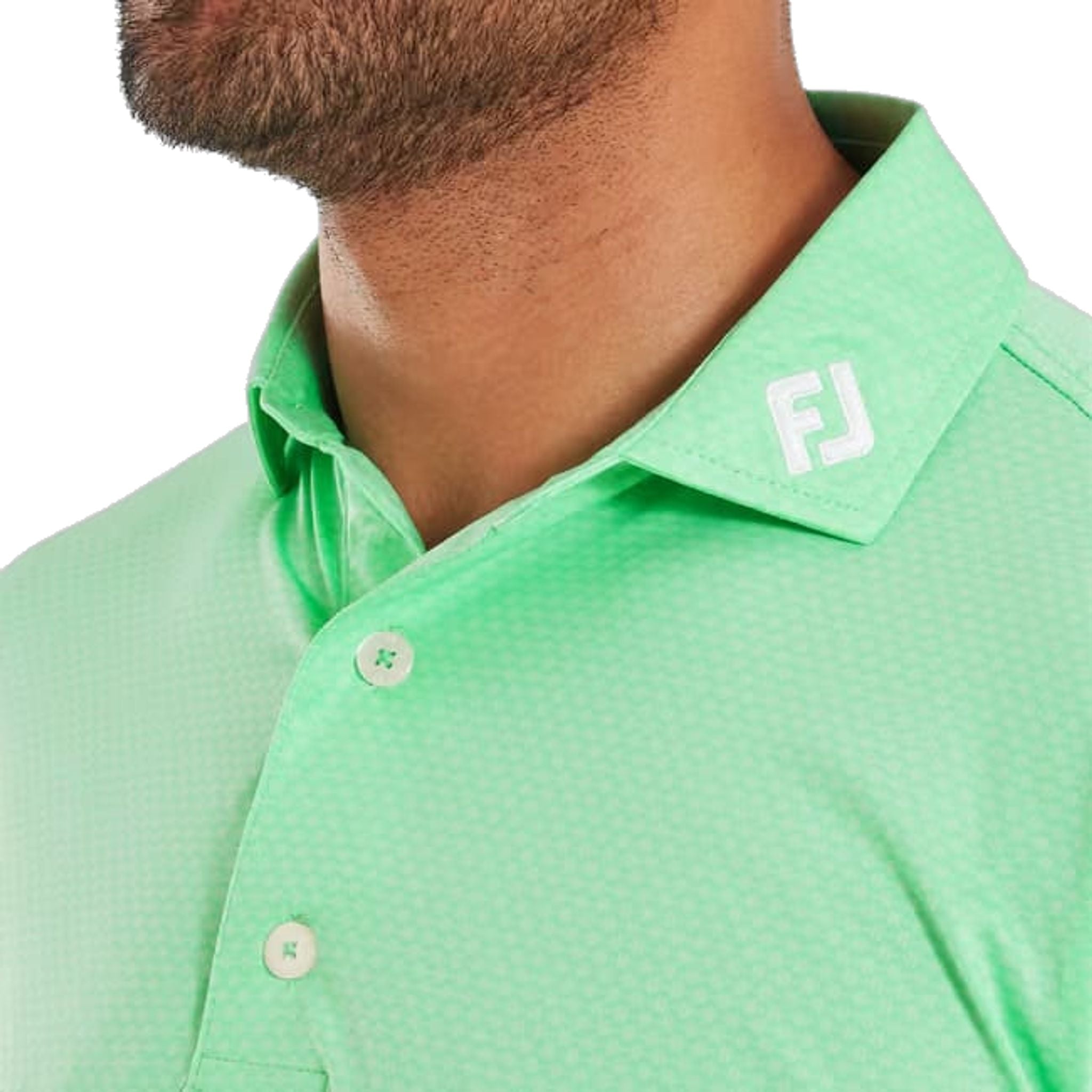 Polo Footjoy Abax Print Lisle pour homme