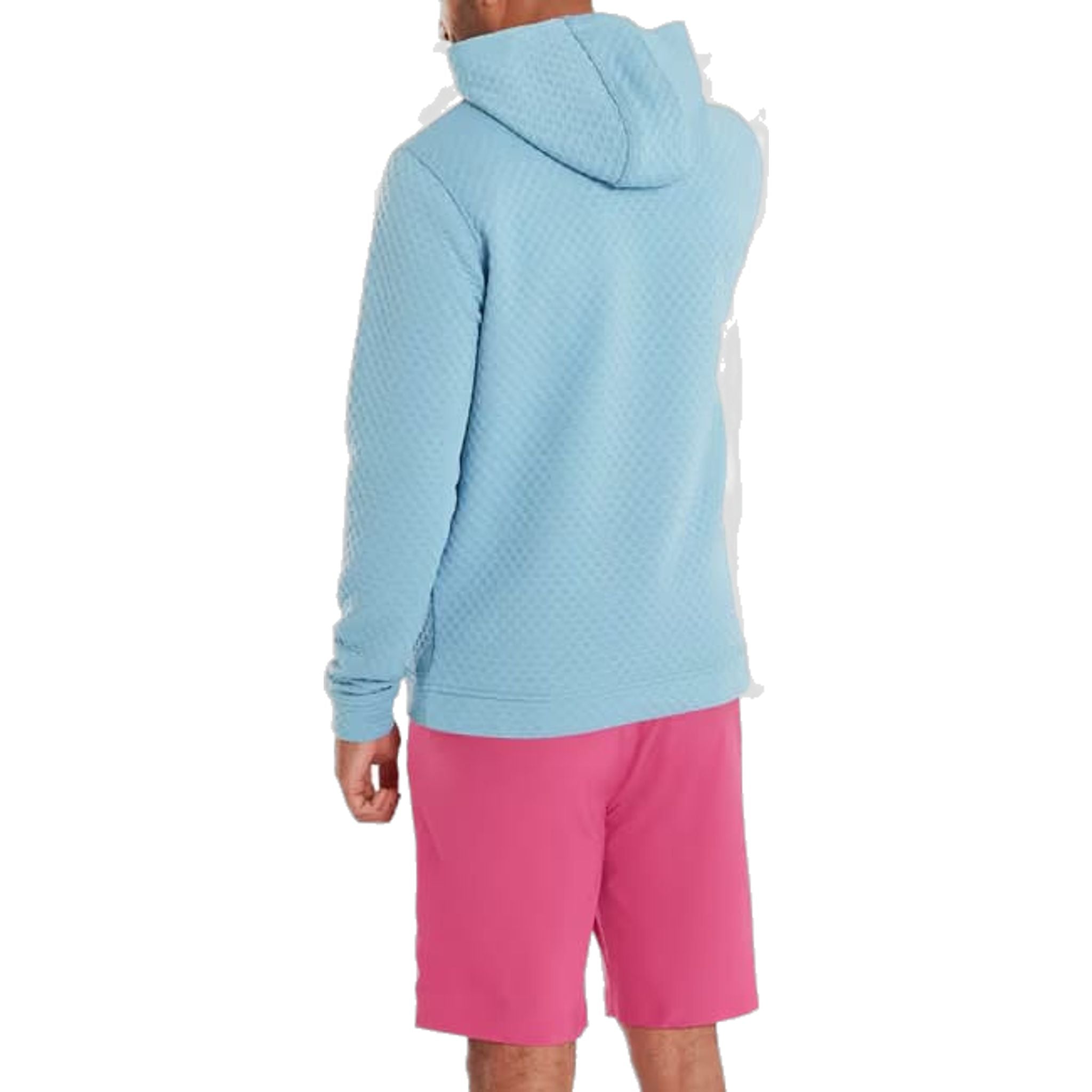 Sweat à capuche en maille texturée Footjoy pour hommes