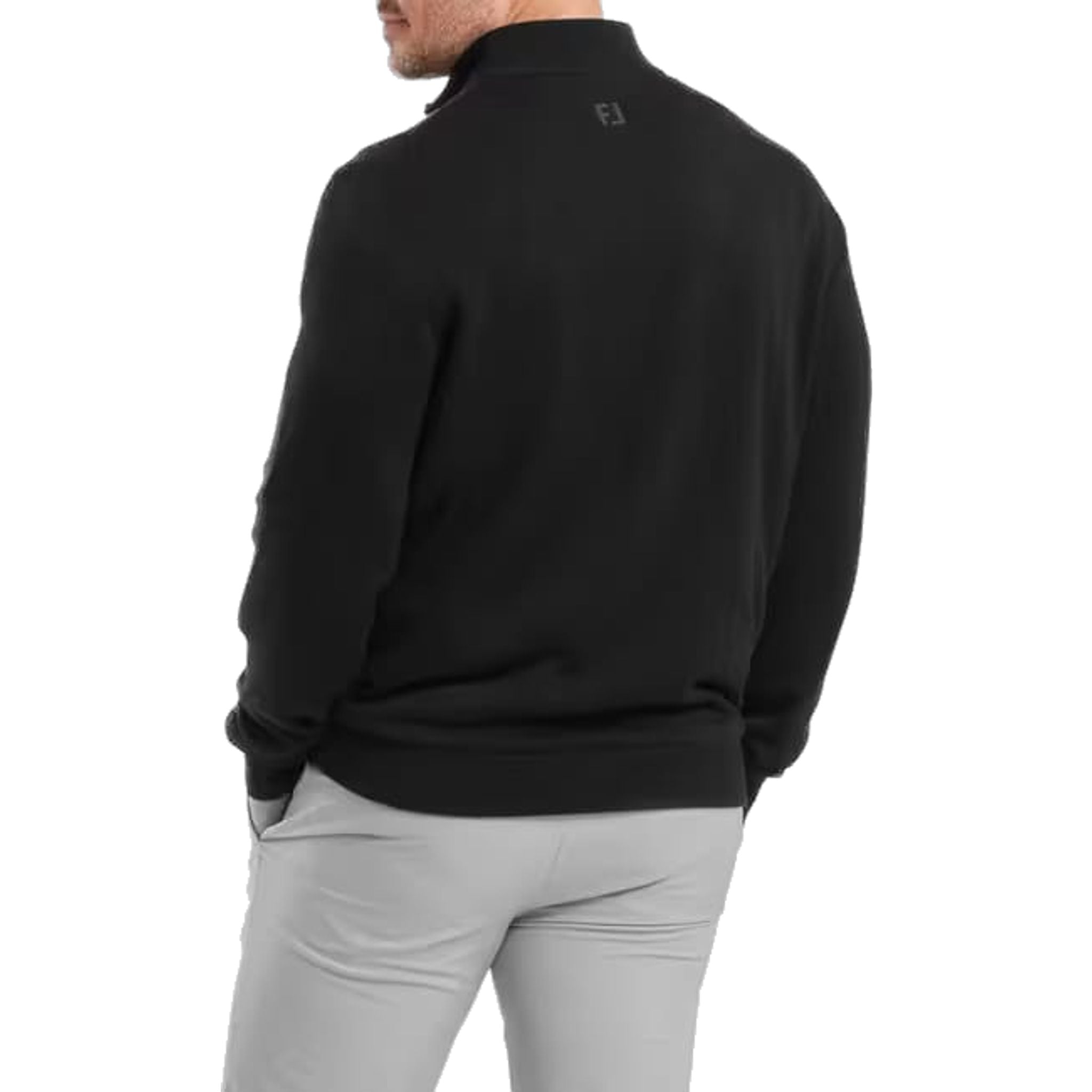 Pull Footjoy drirelease® à fermeture éclair intégrale et doublure pour homme