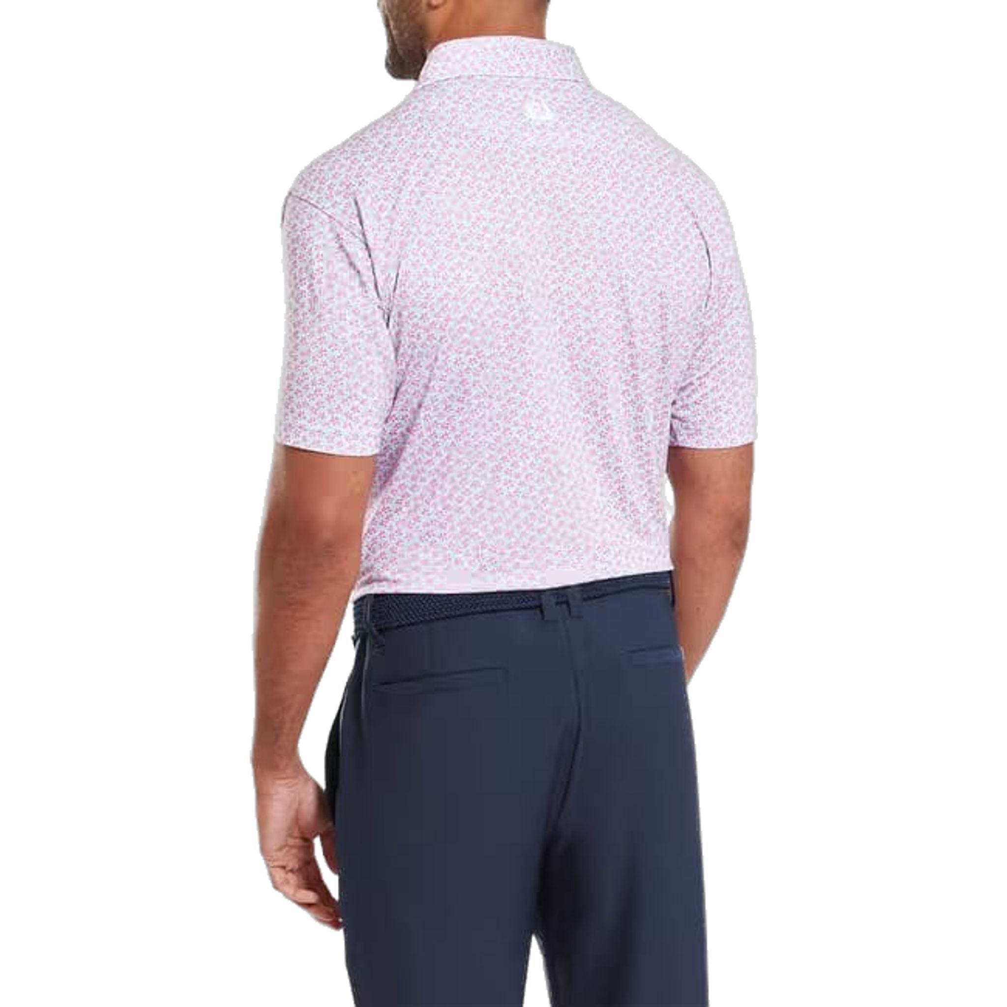 Polo homme Footjoy Lisle à imprimé floral