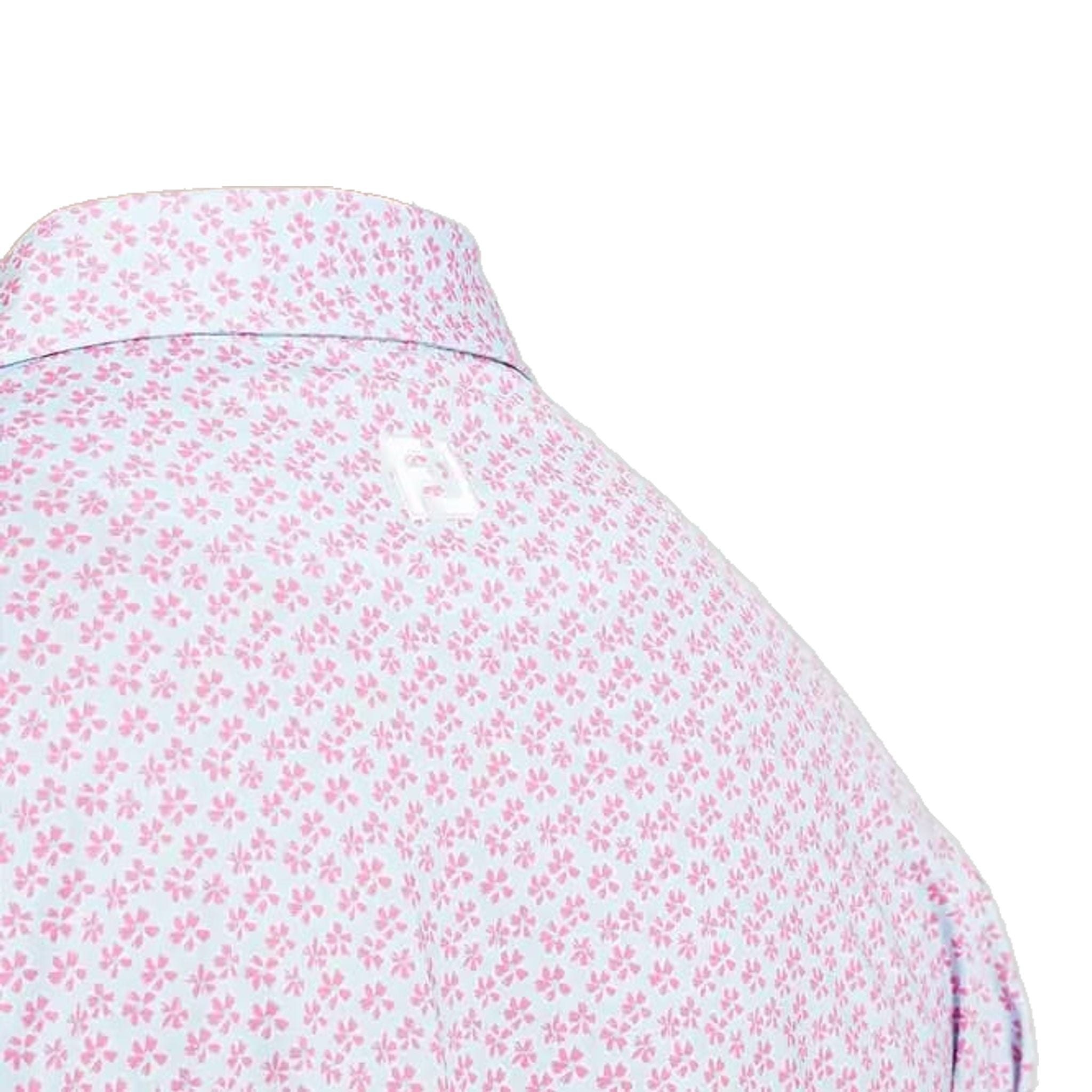 Polo homme Footjoy Lisle à imprimé floral