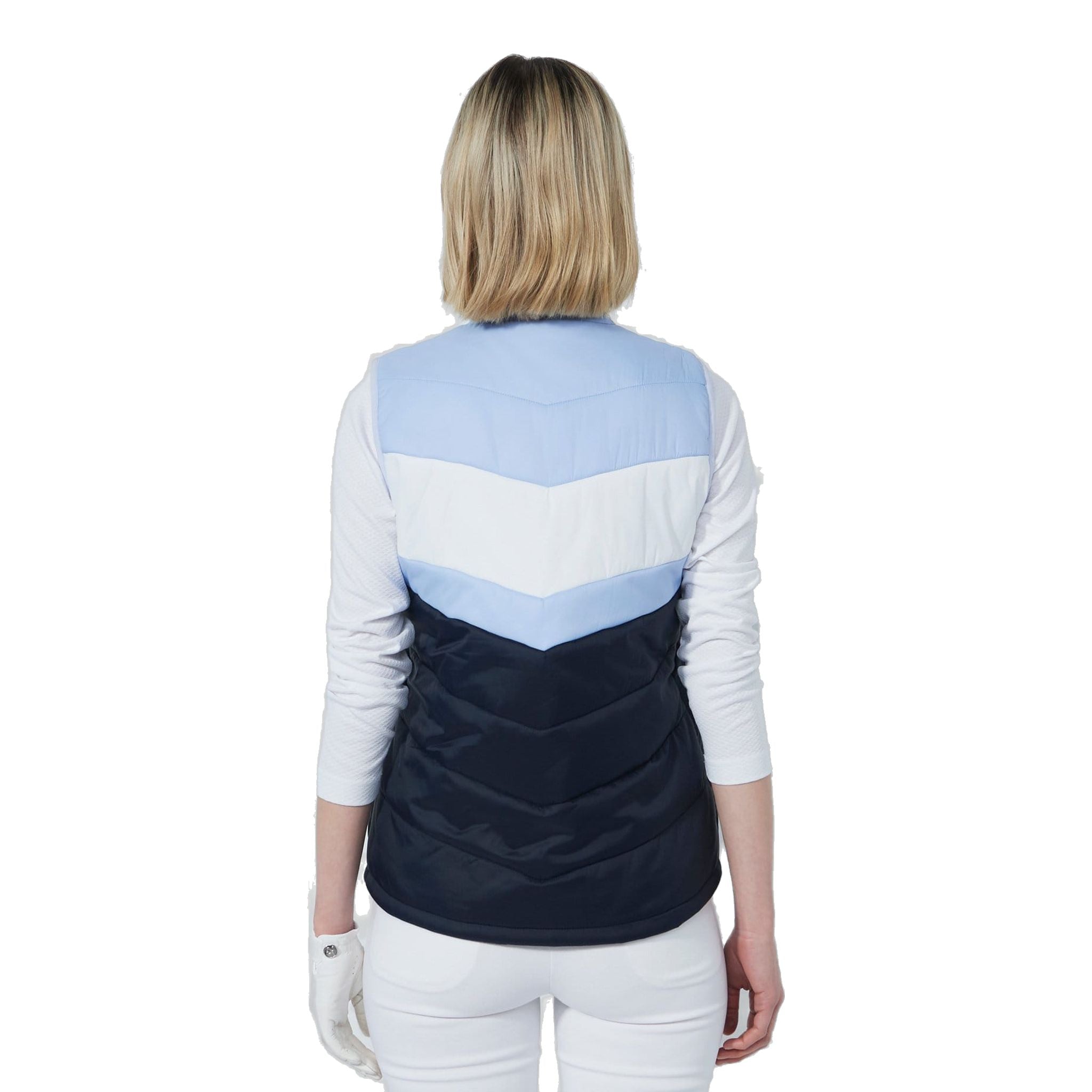 Gilet matelassé à rayures Daily Sports pour femme