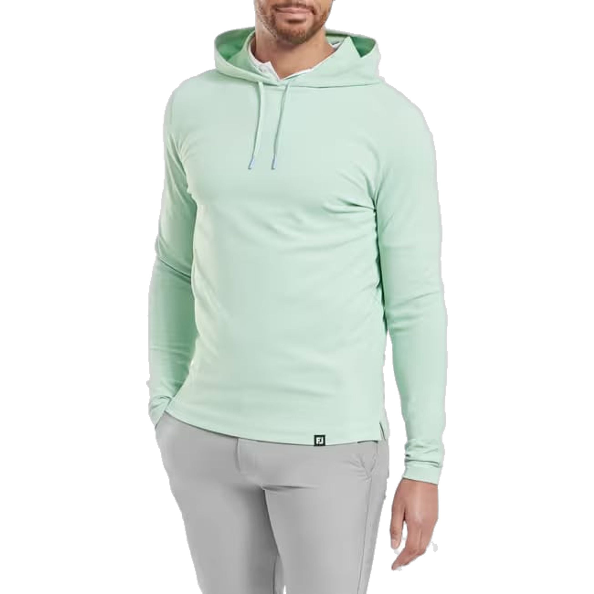 Sweat à capuche Footjoy Ottoman Jacquard pour homme