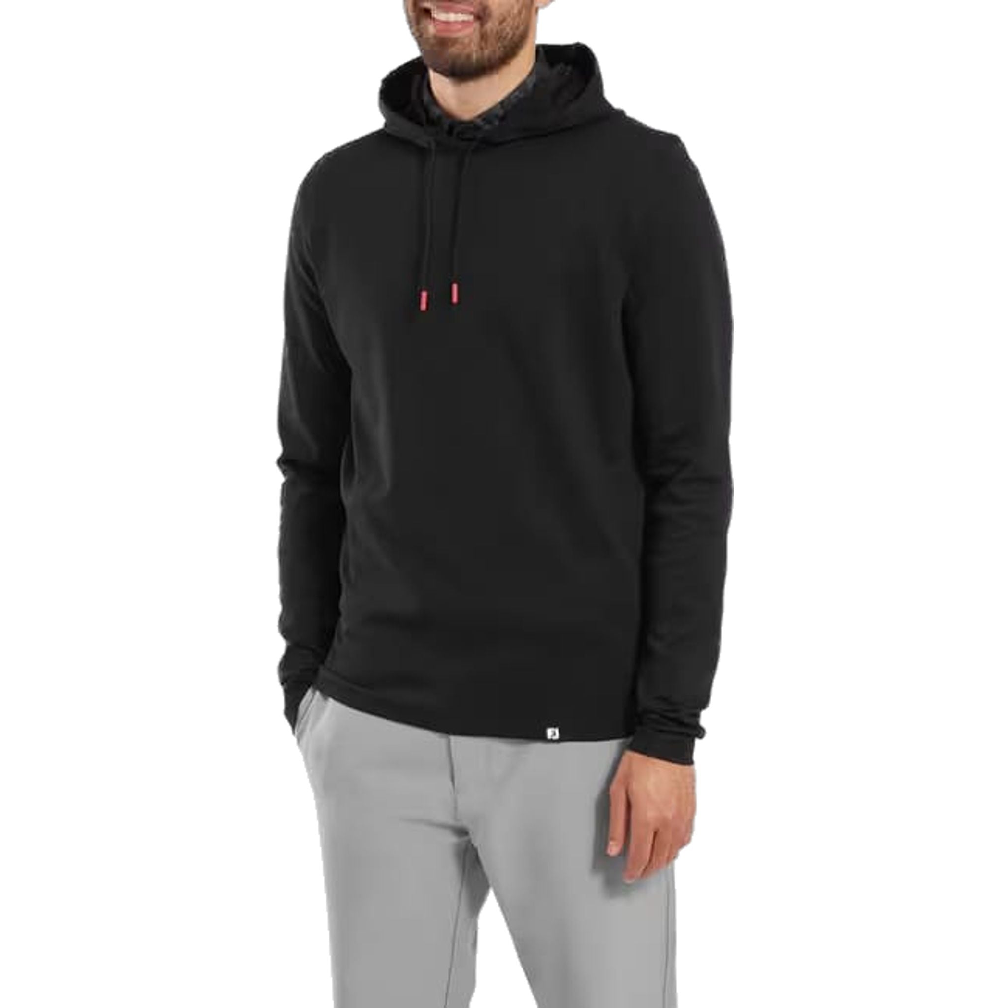 Sweat à capuche Footjoy Ottoman Jacquard pour homme