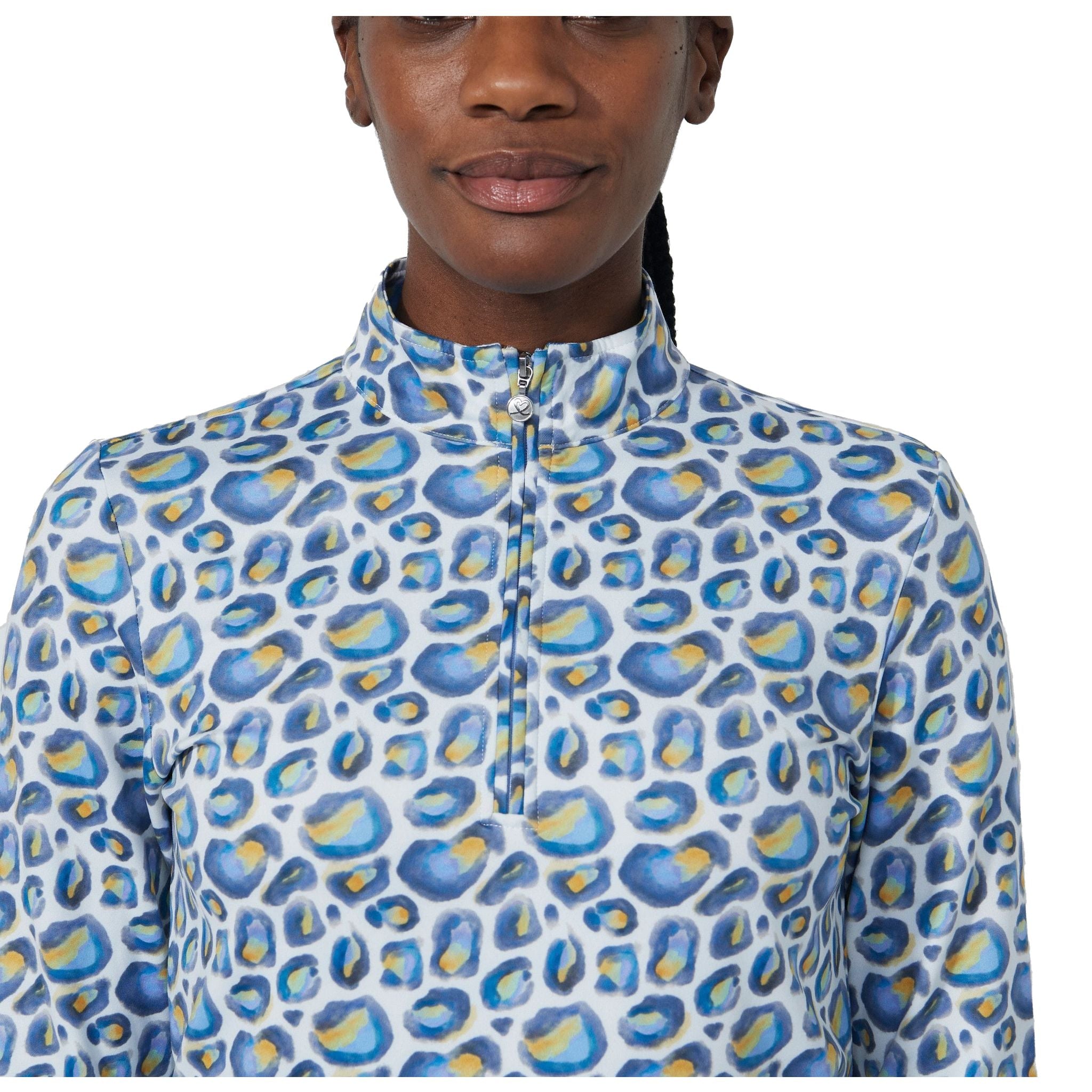 Polo imprimé pêche Daily Sports pour femme