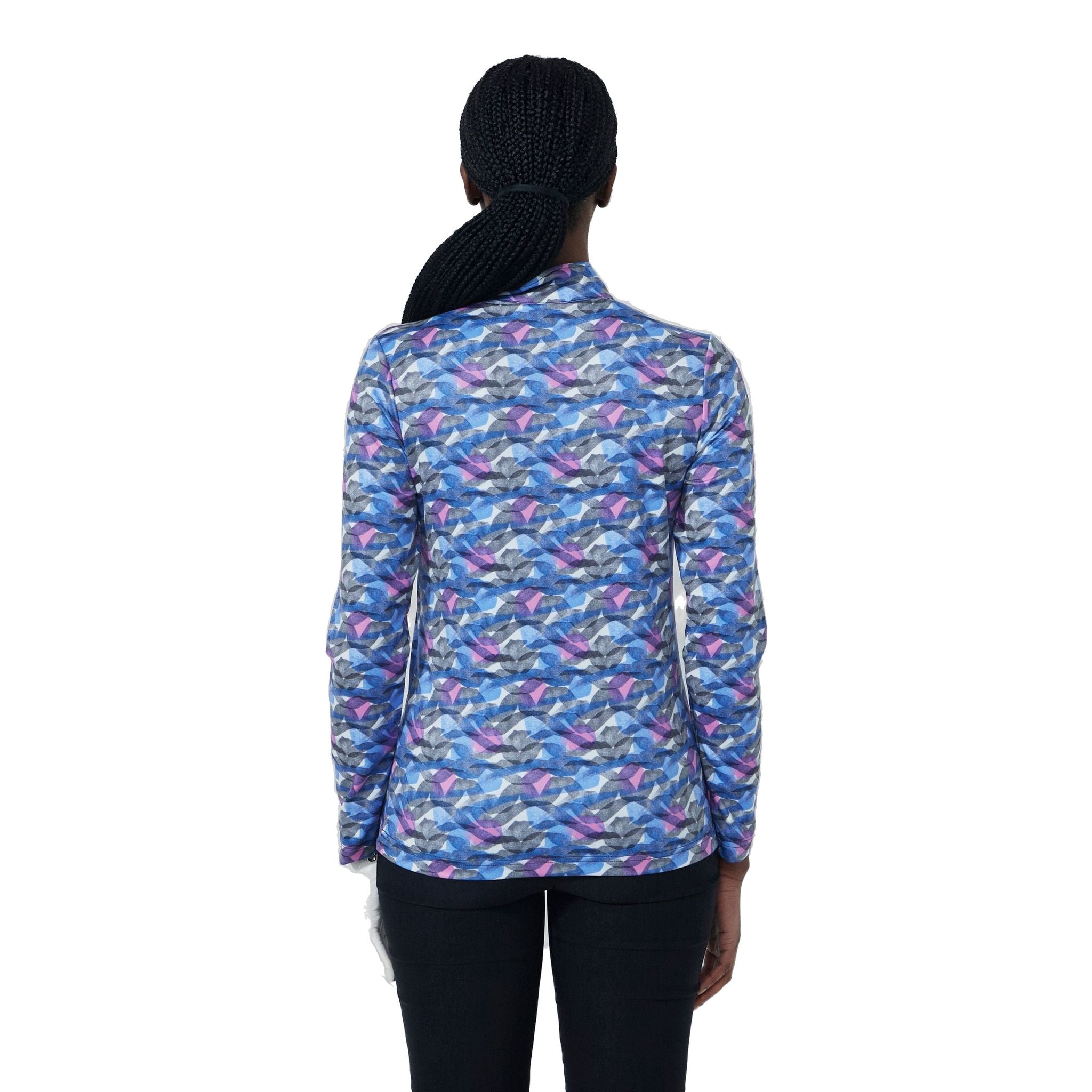 Polo imprimé pêche Daily Sports pour femme